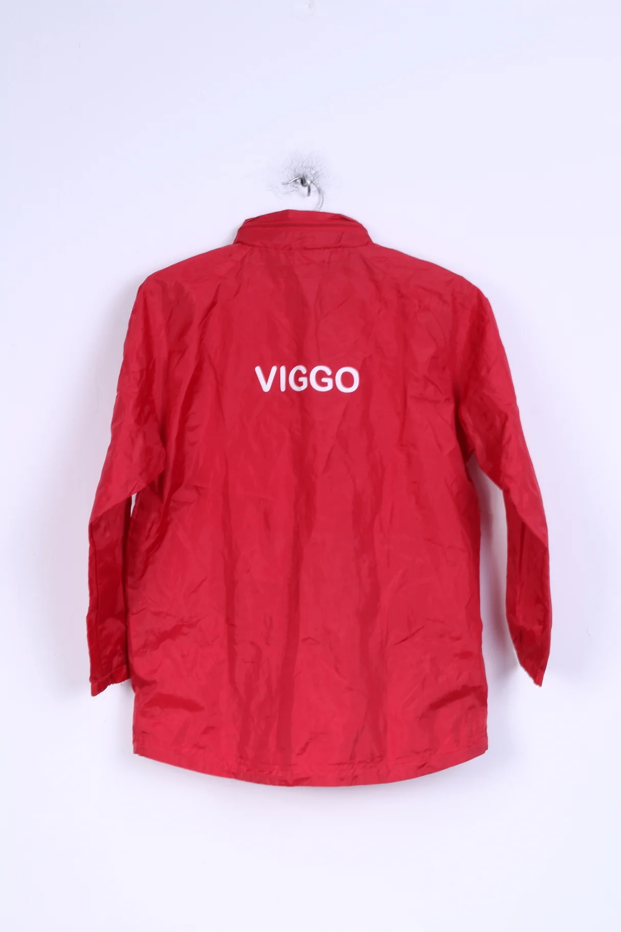 Joma Boys YL 12 age Jacket Red Zip Up Sport Training Lightweight Top - Image 6