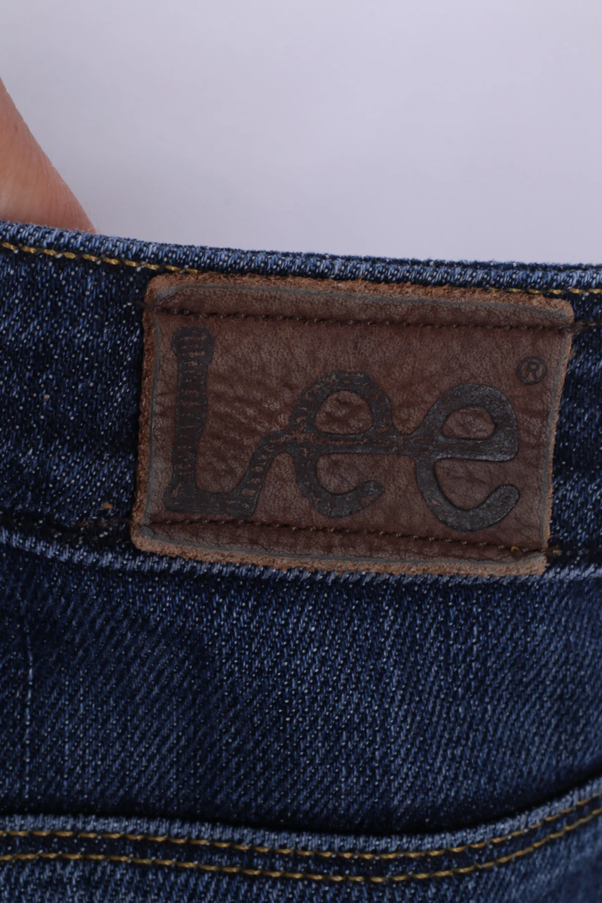 Lee Girls 15 Age Jeans Trousers Navy Denim Cotton VERDI Model Long Pants - Image 5