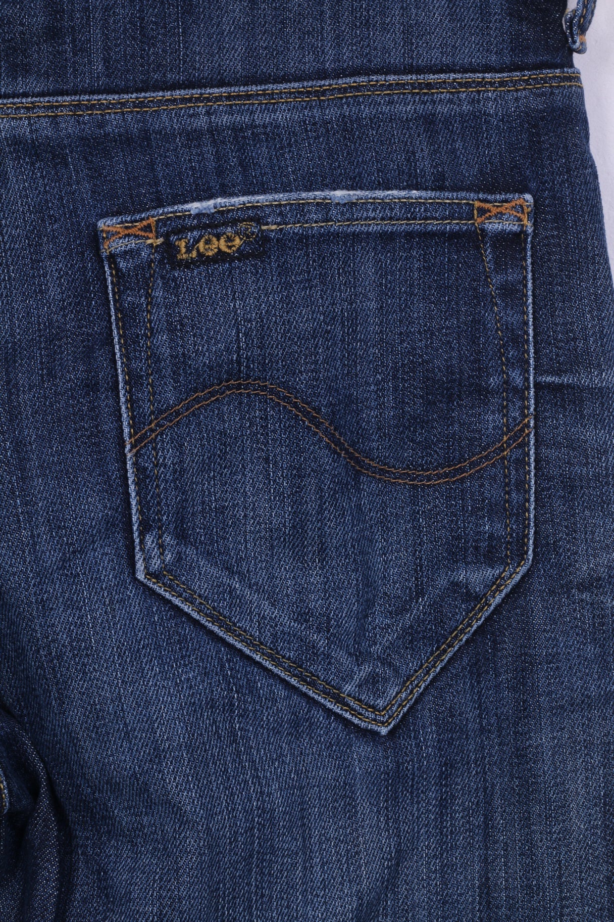 Lee Girls 15 Age Jeans Trousers Navy Denim Cotton VERDI Model Long Pants - Image 6