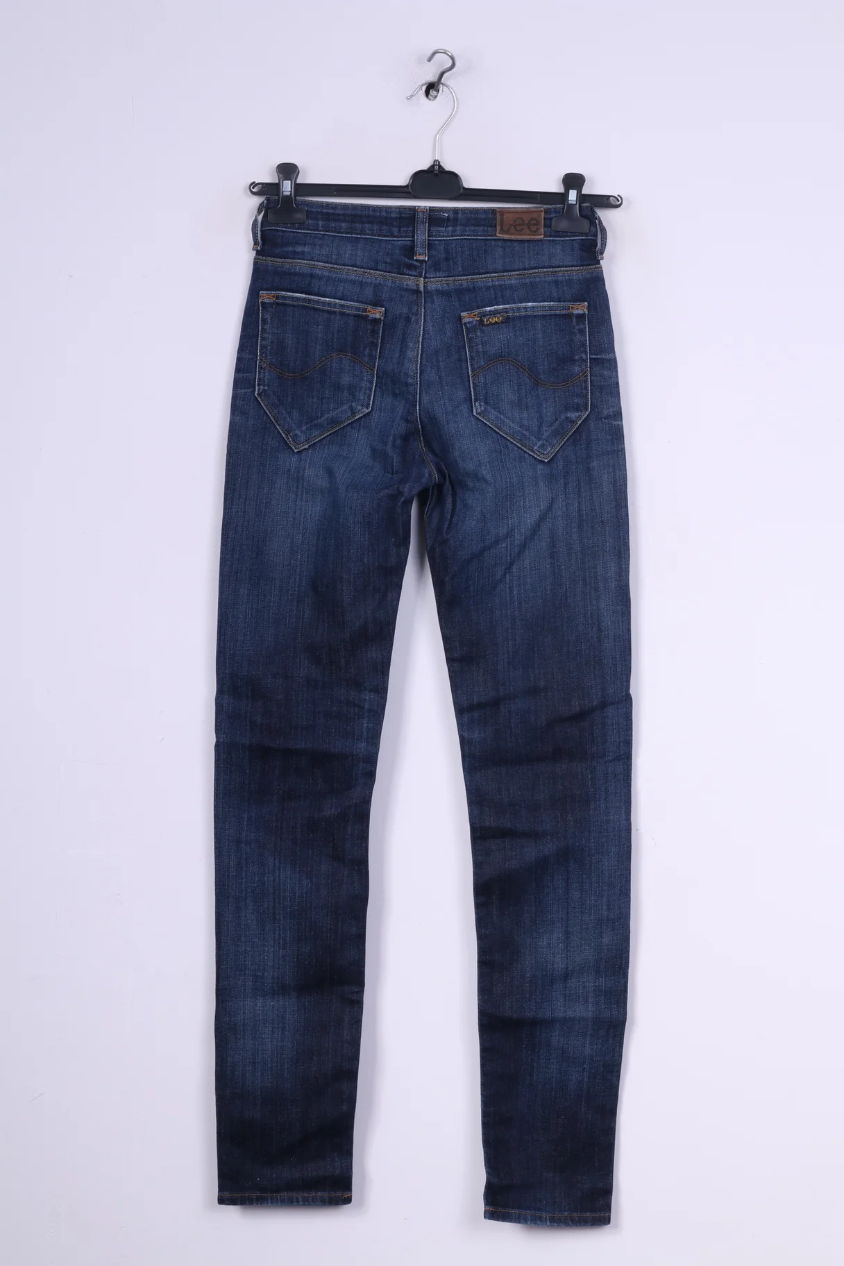 Lee Girls 15 Age Jeans Trousers Navy Denim Cotton VERDI Model Long Pants - Image 7