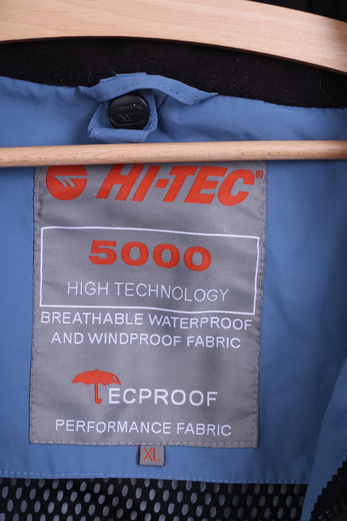 HI-TEC Womens XL Jacket Blue Winter 5000 High Technology Warm Waterproof - Image 4