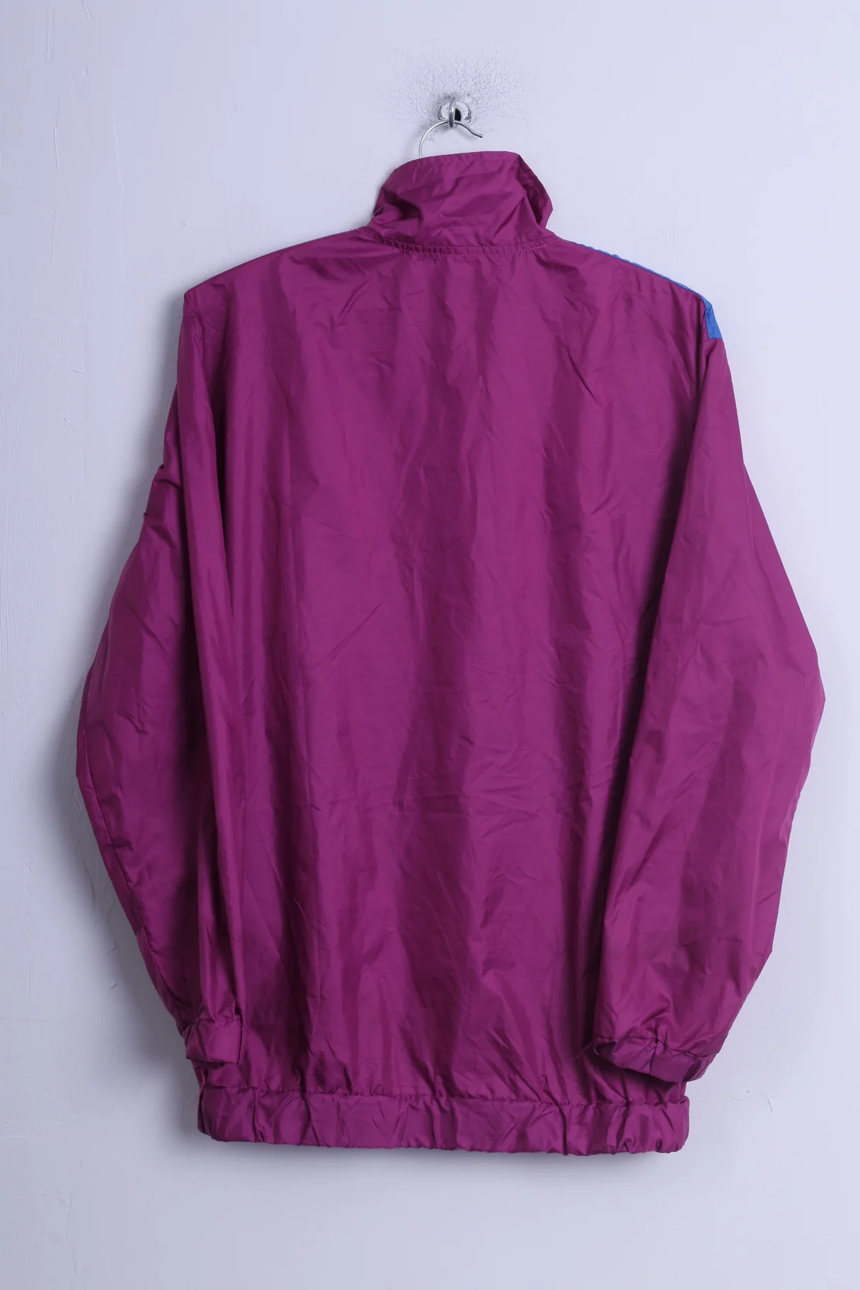 Shack Womens M Jacket Pullover Purple Zip Neck Lightweight Kangaroo Pocket - Image 6