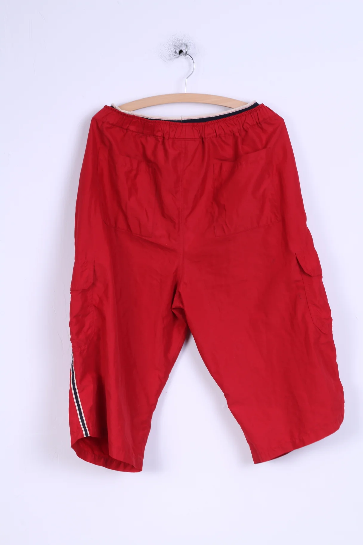 SR430NRO Mens L Shorts Red Sport Traning By The Knee Pants - Image 5