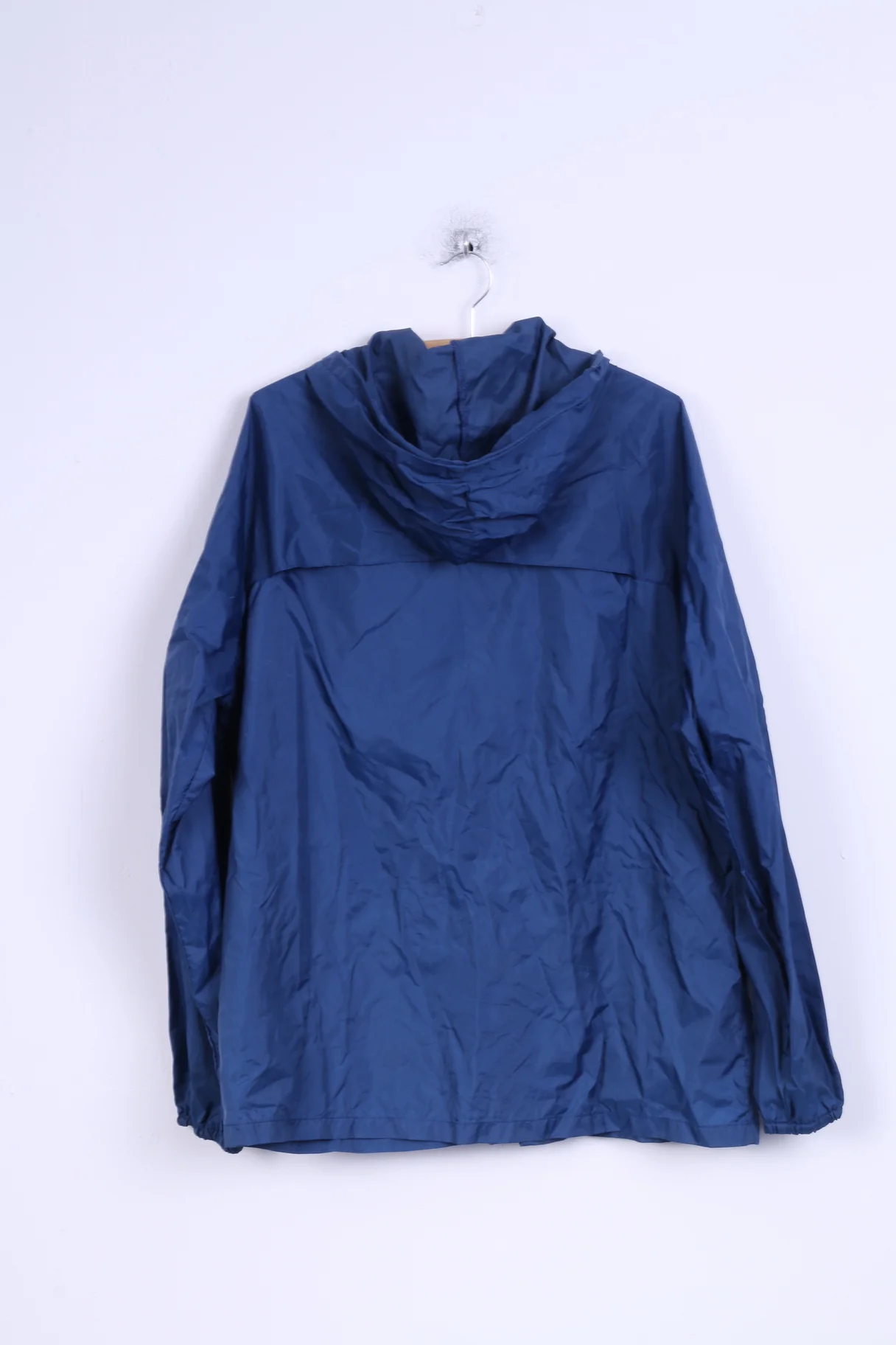 Unbranded Mens 54 L Rain Jacket Nylon Waterproof Navy Hooded Top - Image 5