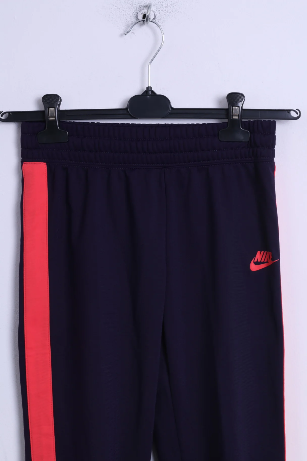 Nike Girls 137-146cm 10-12 Age Sweatpants Purple Shiny Sport Gym Trousers - Image 2