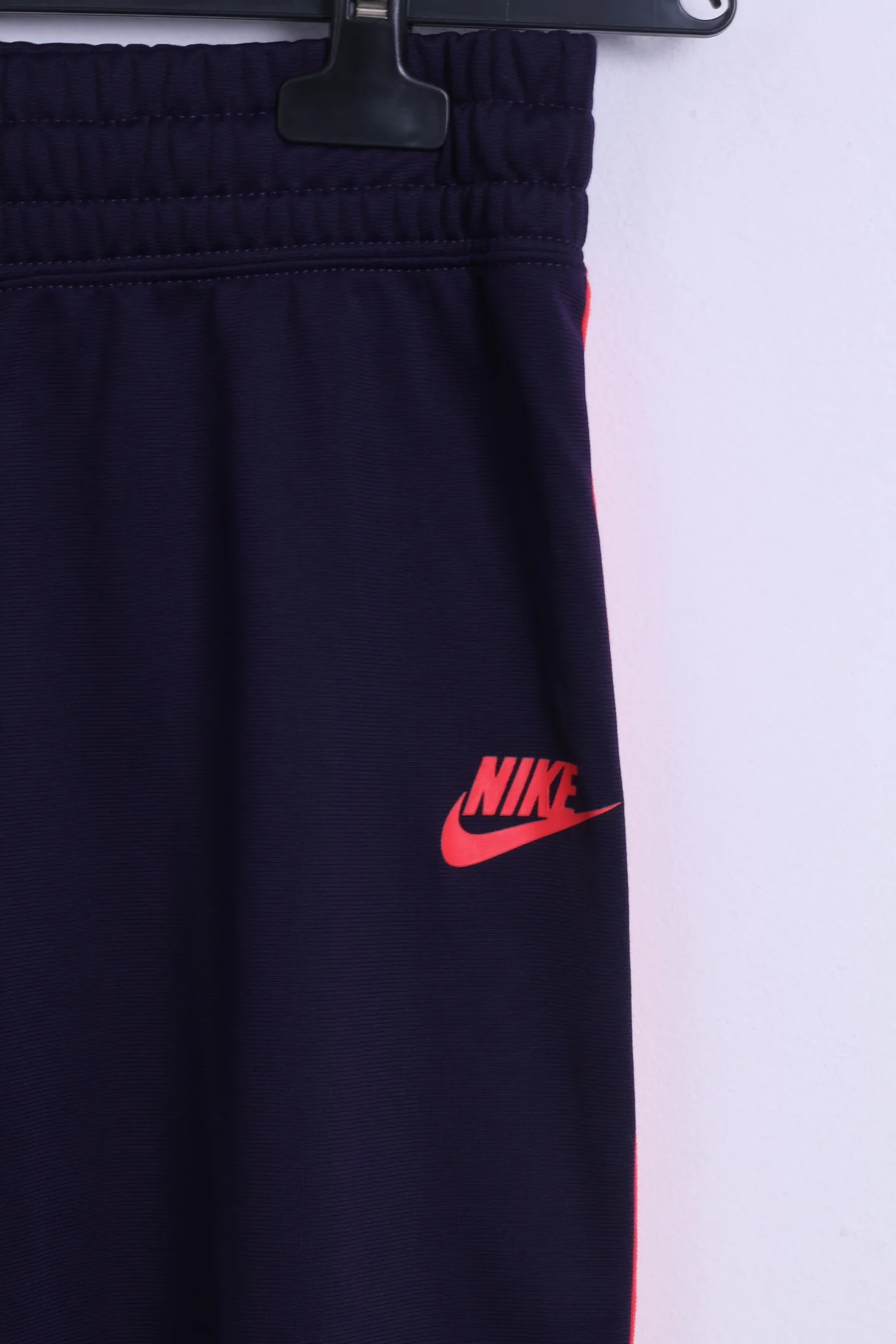 Nike Girls 137-146cm 10-12 Age Sweatpants Purple Shiny Sport Gym Trousers - Image 3