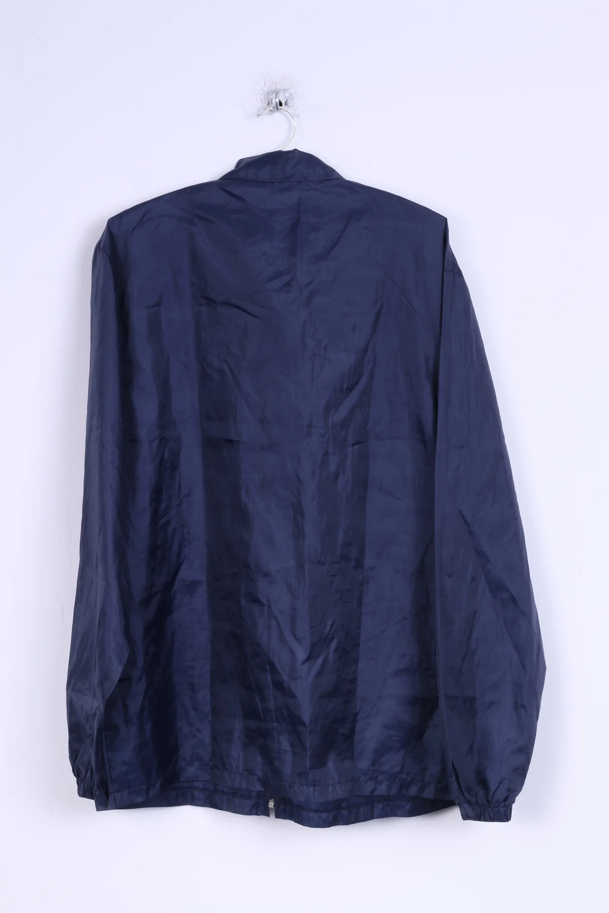 Macron Mens L Jacket Vale of Leven Football Club Navy Lightweight Top - Image 5