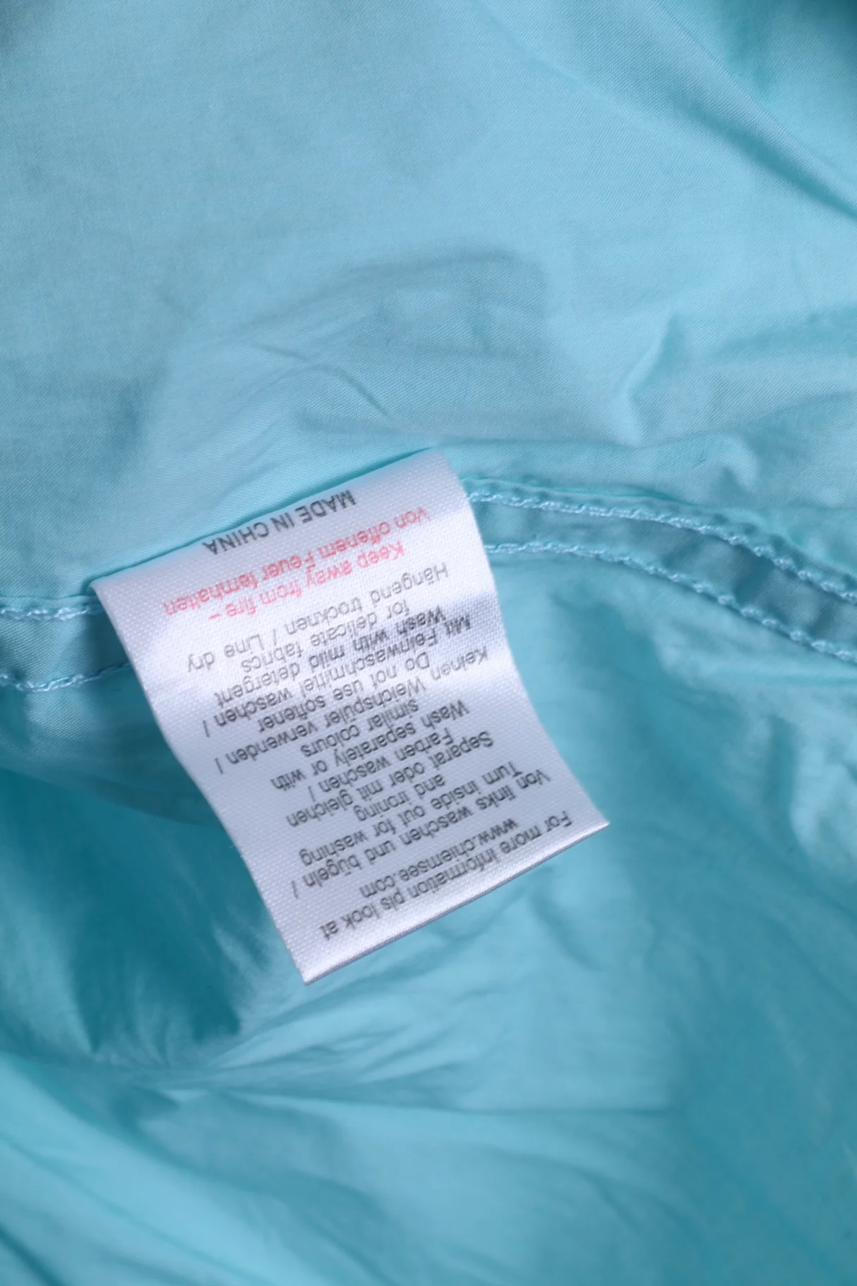 Chiemsee Womens M Casual Shirt Turquoise Cotton Detailed Buttons Long Sleeve - Image 5