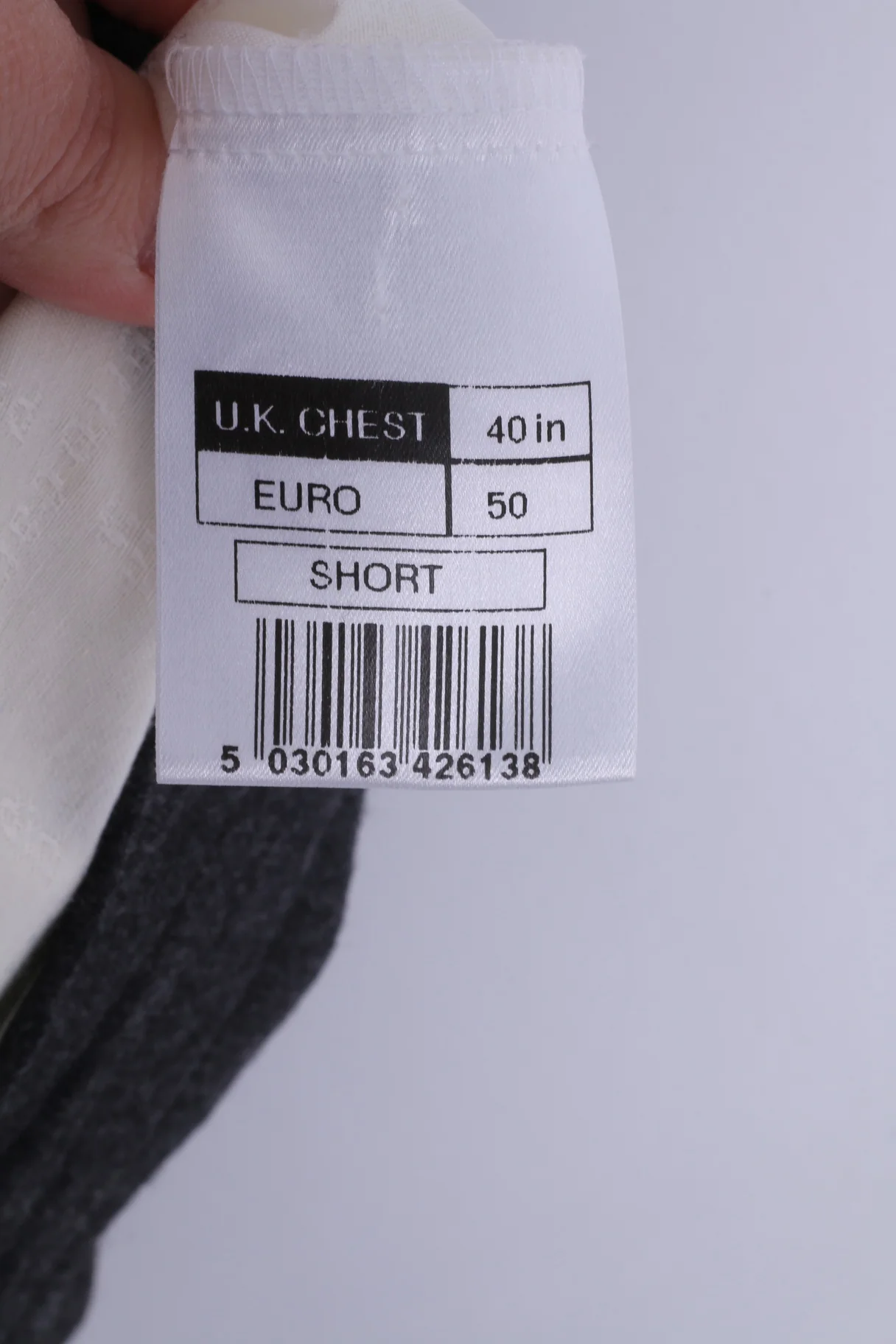 Pierre Cardin Mens 50 L Trousers Grey Wool Elegant Casual Pants - Image 4