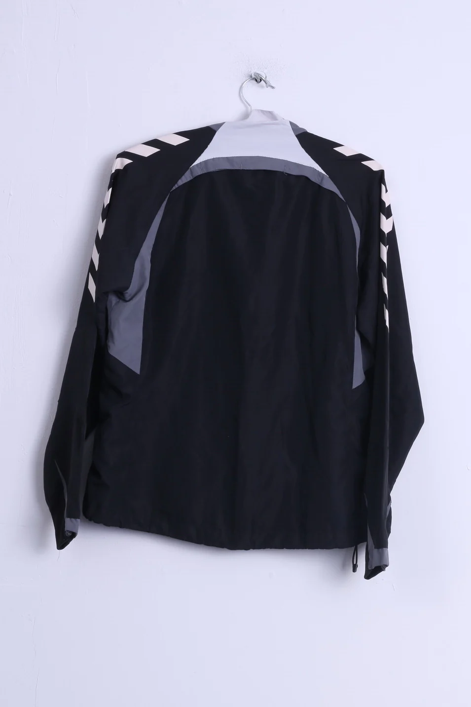 Hummel Mens S Track Top Jacket Black Zip Up Lightweight Training Sport Top - Image 5