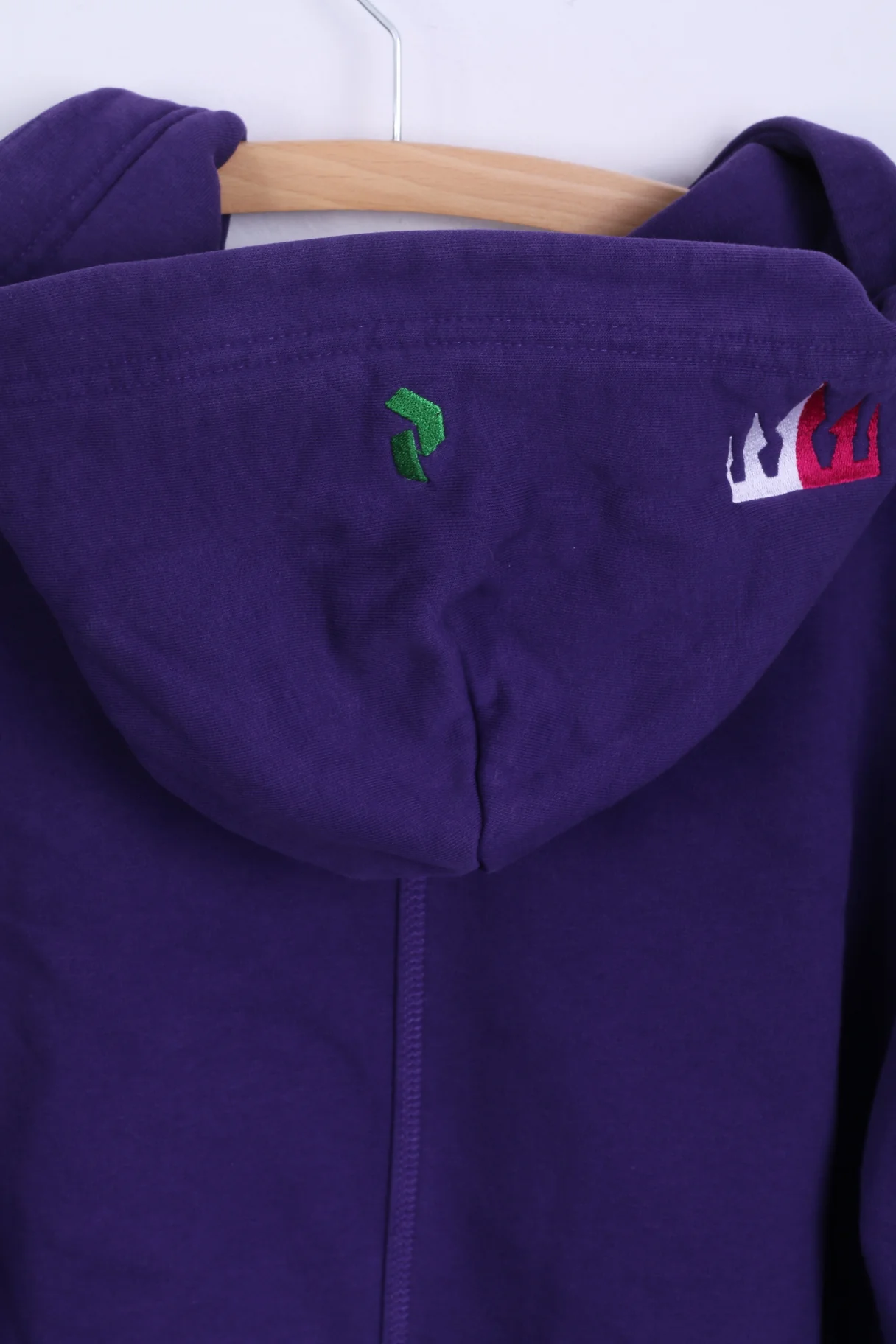 Peak Performance Mens L (M) Sweatshirt Purple Hooded Cotton Roldal Freeride - Image 6