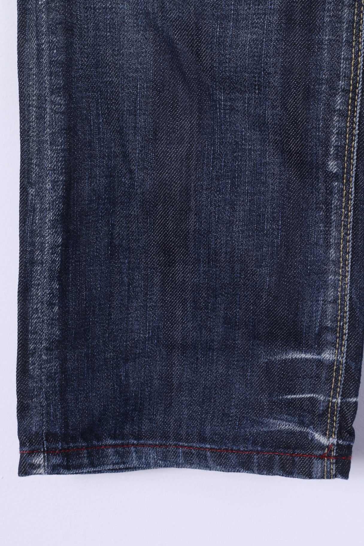 G-STAR RAW Womens W30 L30 Jeans Trousers Navy Cotton Straight Leg Italy - Image 3