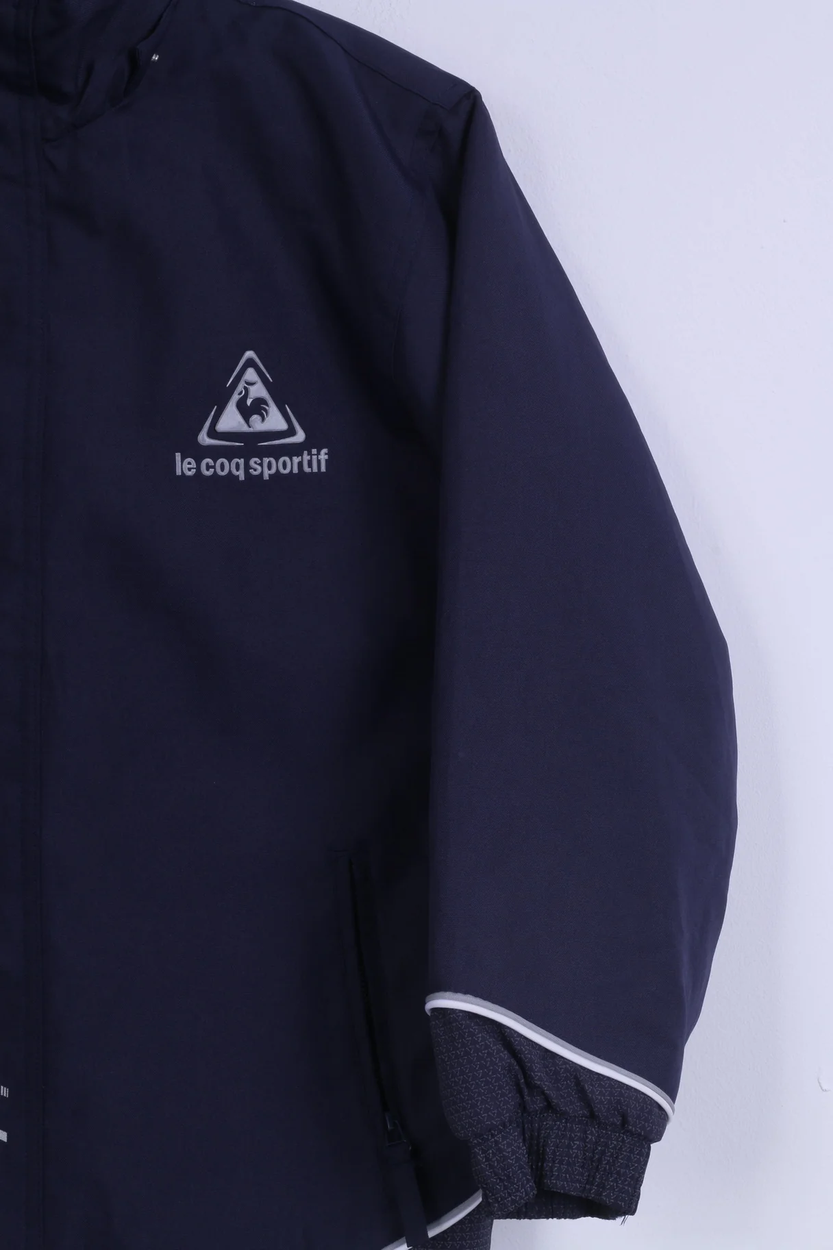 Le Coq Sportif Boys MB 14 Years Old M Pullover Jacket Navy Blue Reactive Technology - Image 3