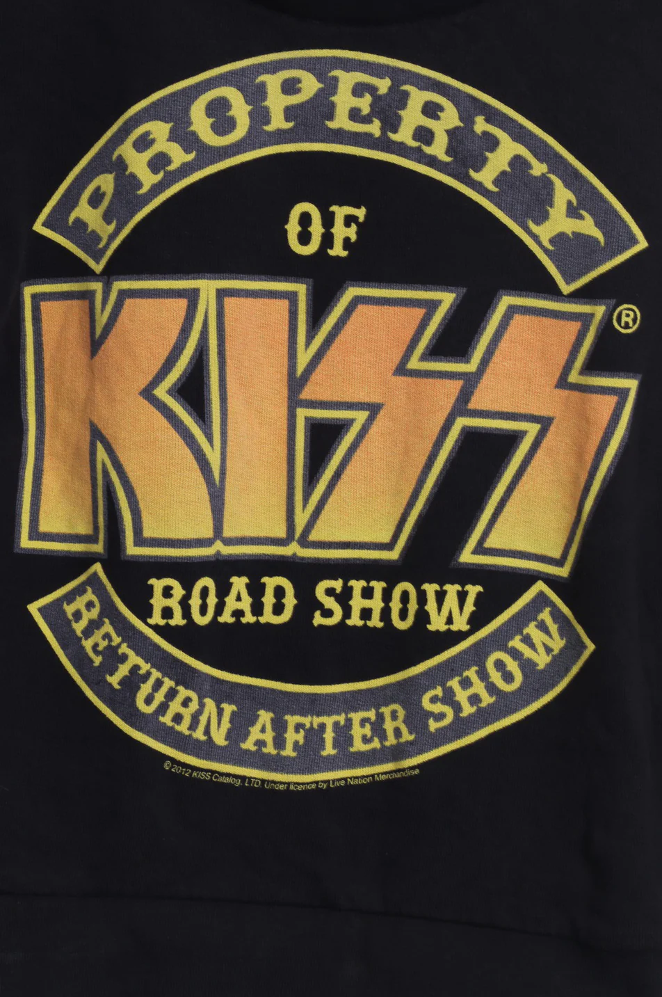 Divided Womens 10 36 S Sweatshirt Black Cotton Kiss Music Graphic - Image 3