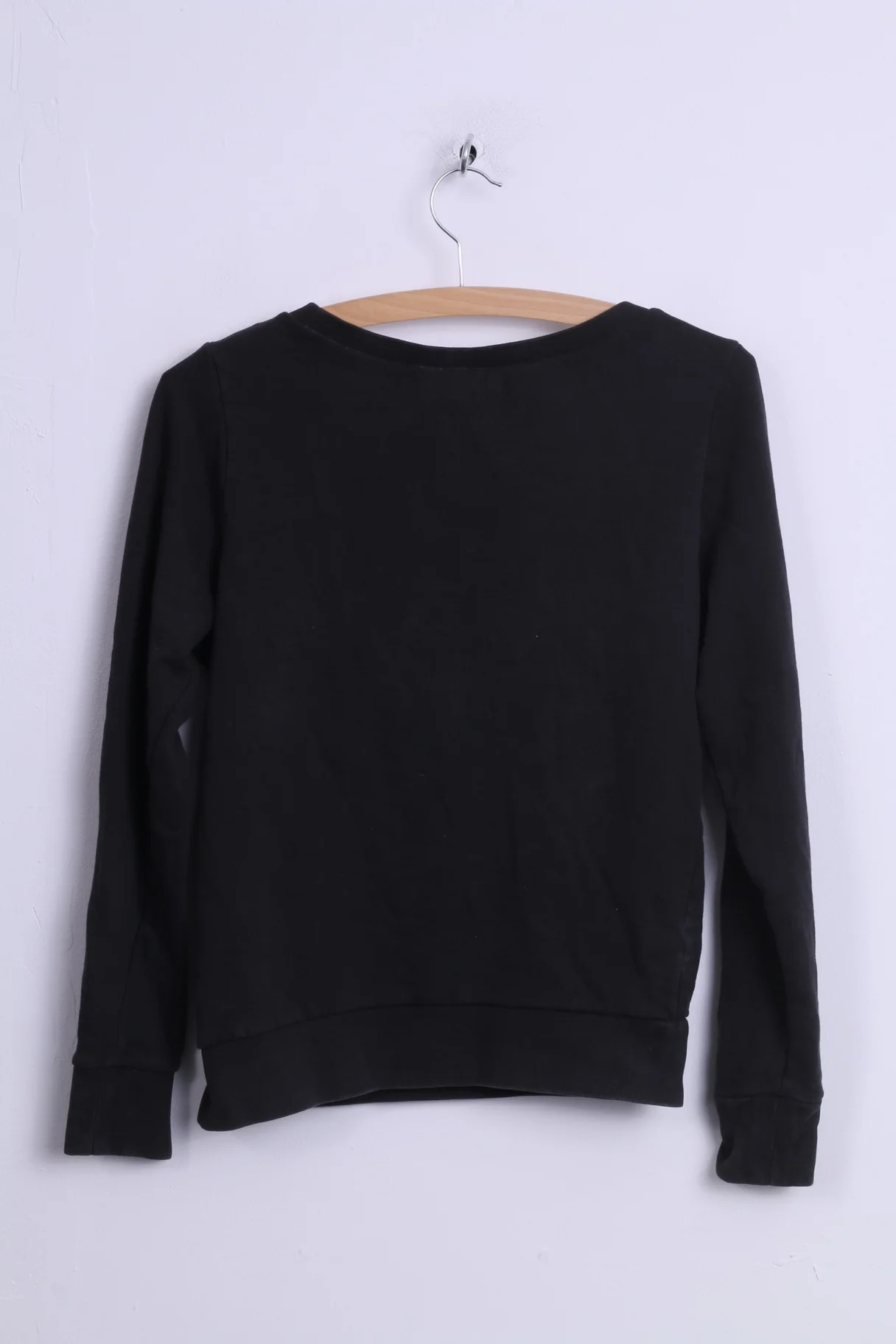 Divided Womens 10 36 S Sweatshirt Black Cotton Kiss Music Graphic - Image 6