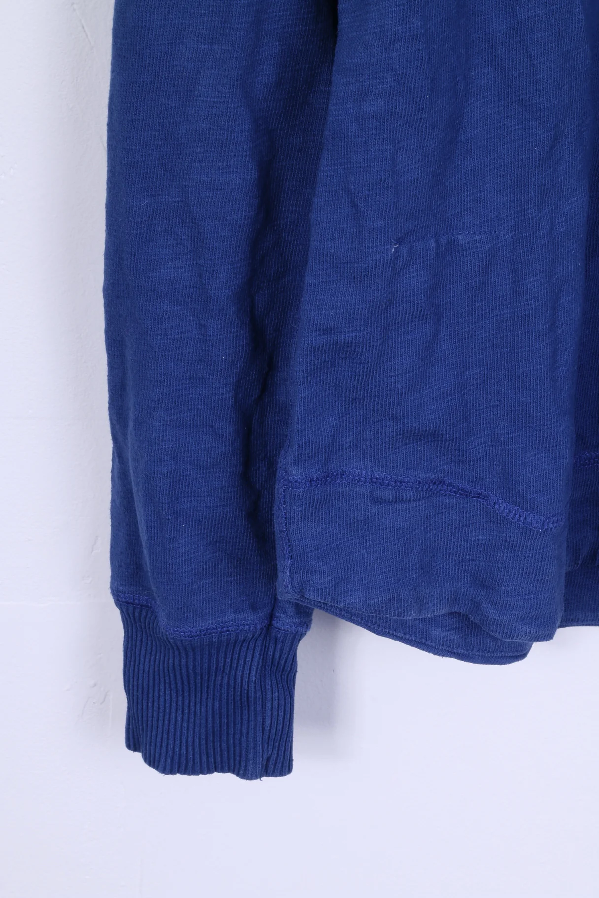 Superdry Mens XL (M) Sweatshirt Blue V Neck Cotton State #45 - Image 3