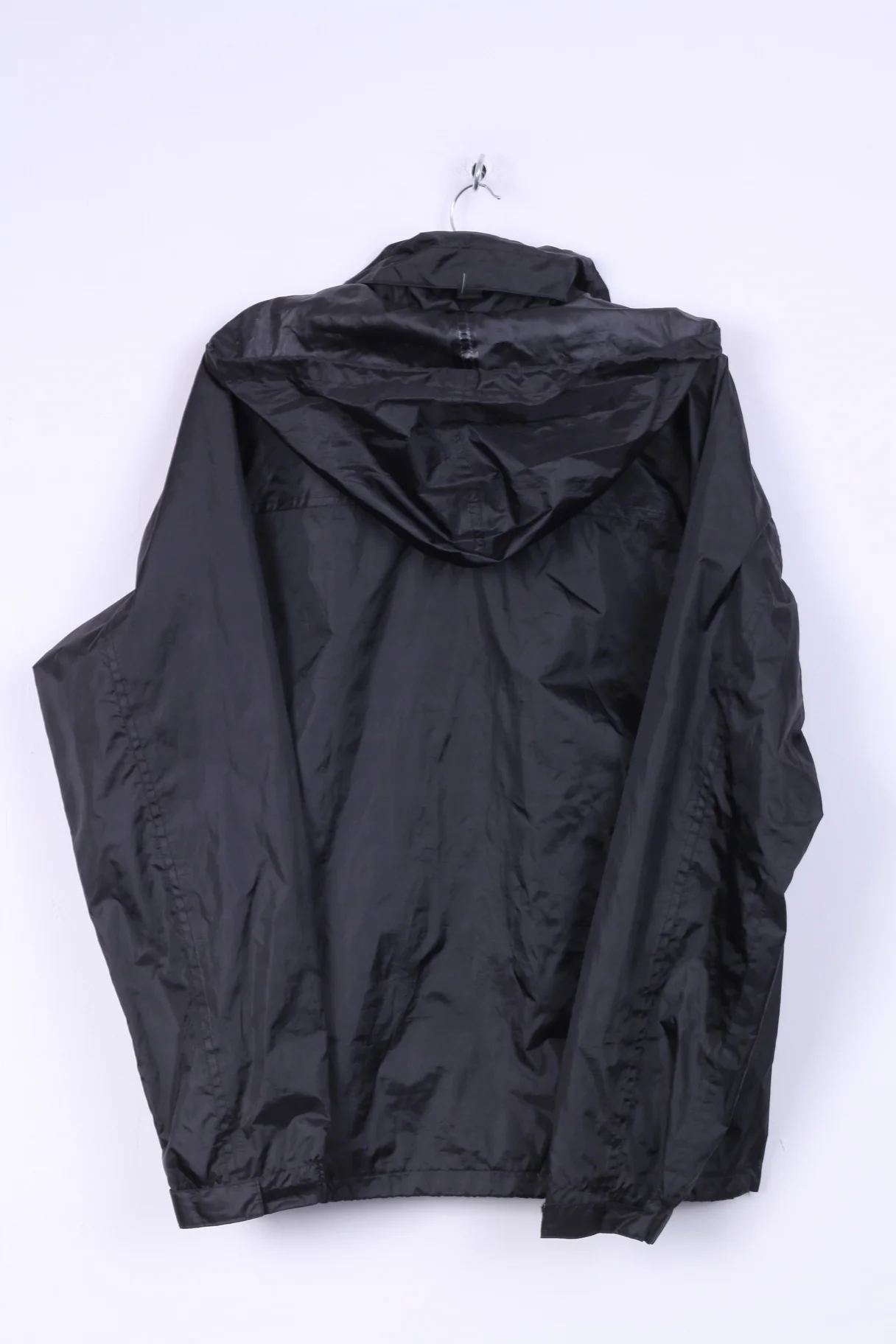 Autograph Mens S Jacket Black Zip Up Hooded Lightweight Top - Image 7