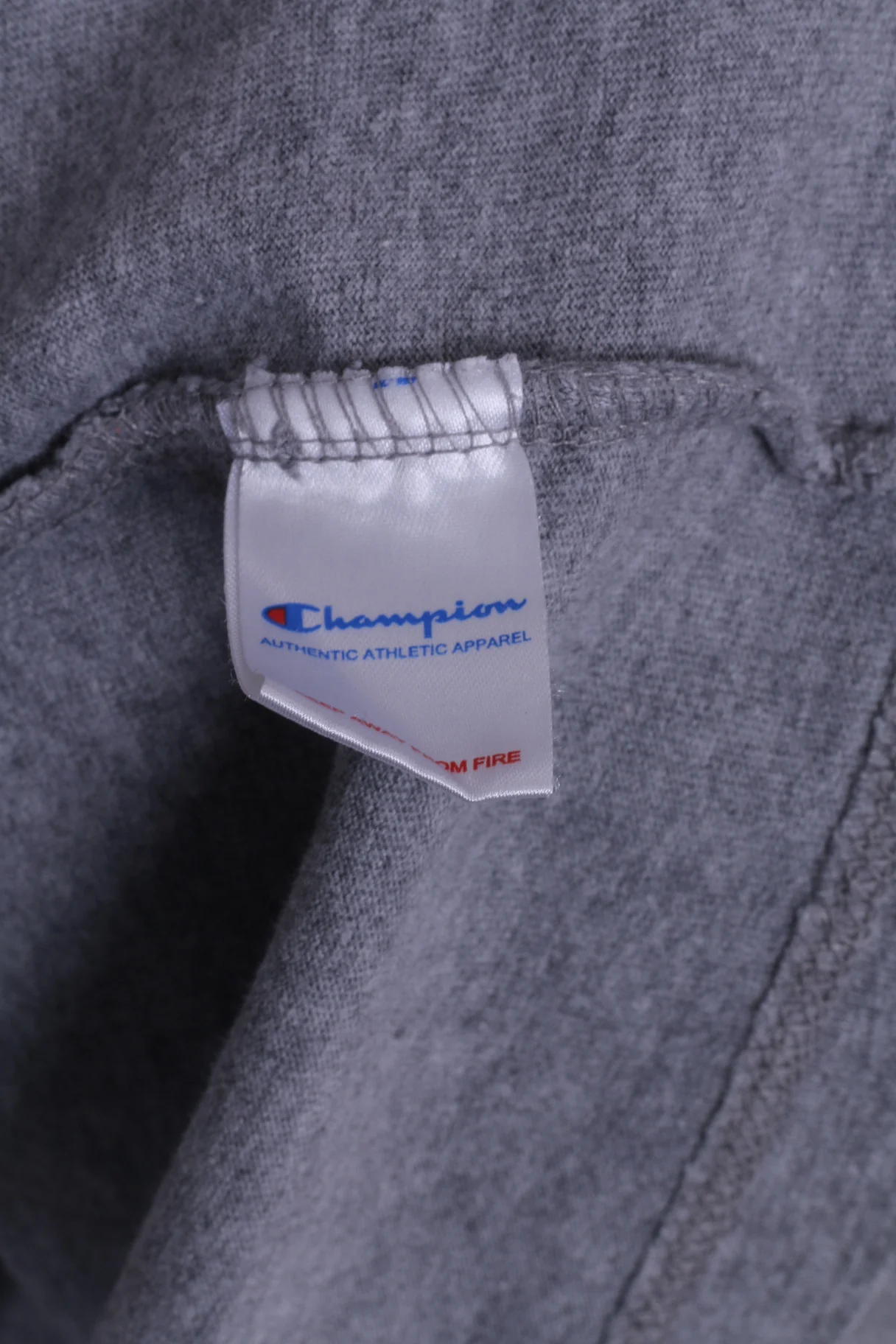 Champion Mens M T-Shirt Grey Cotton Graphic - Image 6
