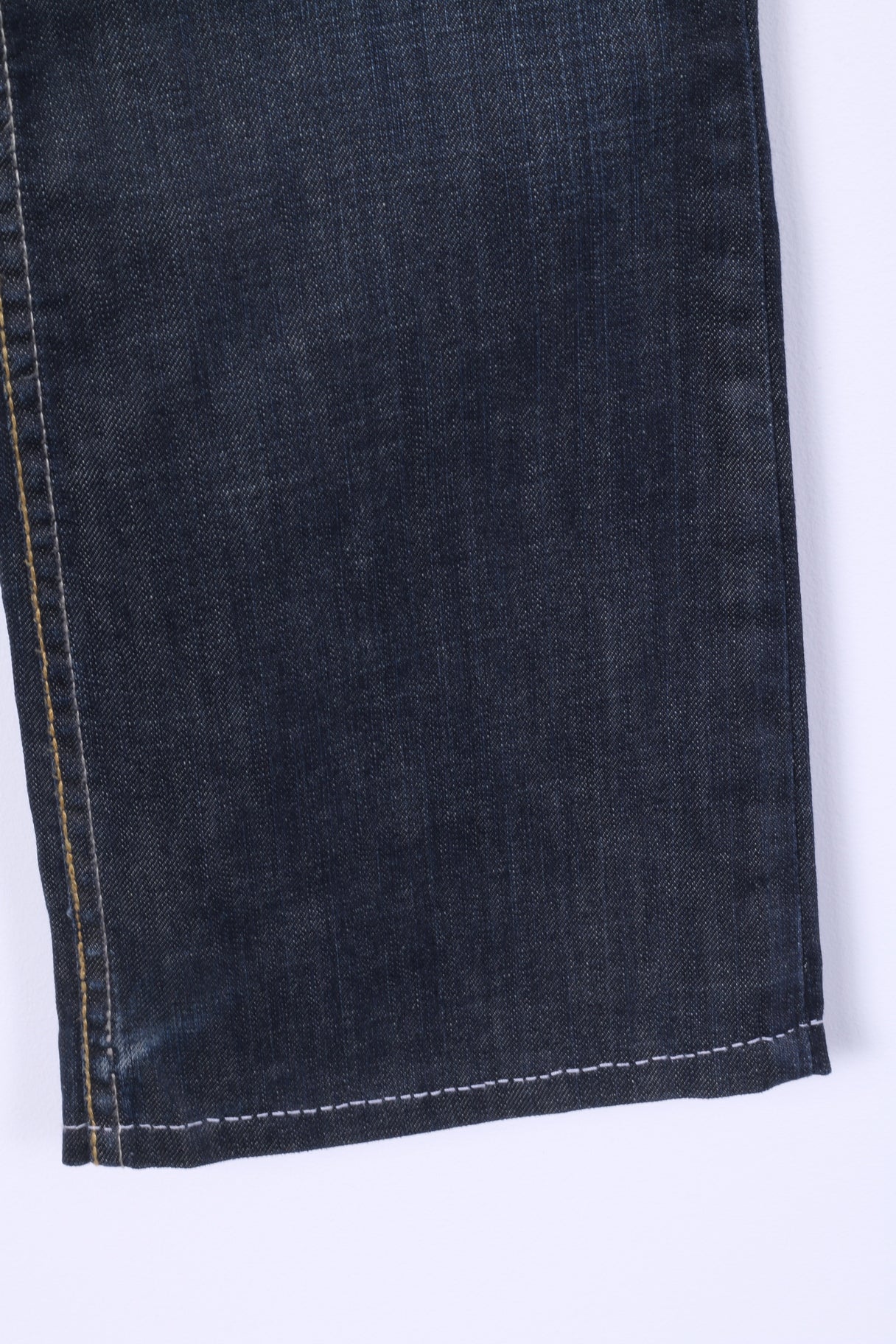 Hilfiger Denim Sally Womens W29 L32 Jeans Trousers Navy Low Waist Bootcut - Image 3