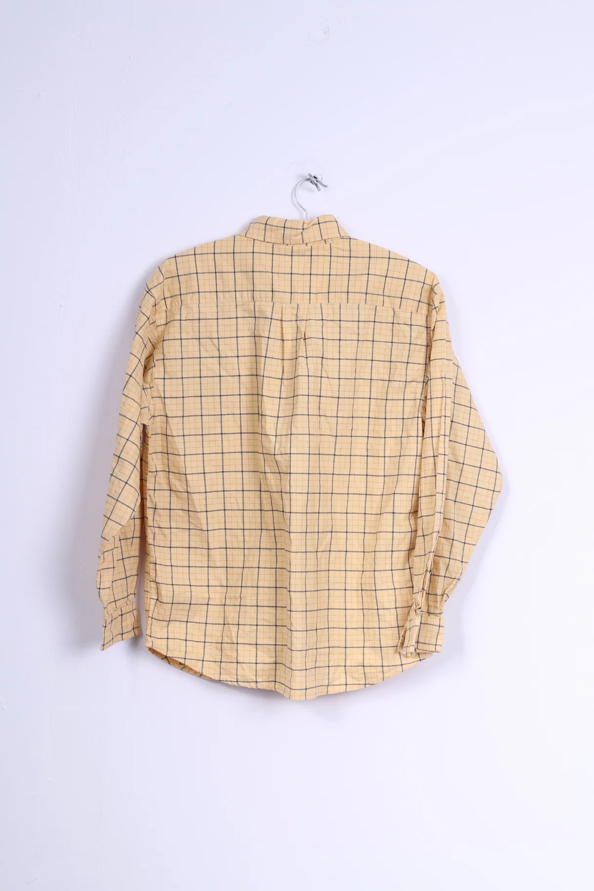 GAP Boys TTG XXL Casual Shirt Yellow Cotton The Big Oxford Checkered - Image 6