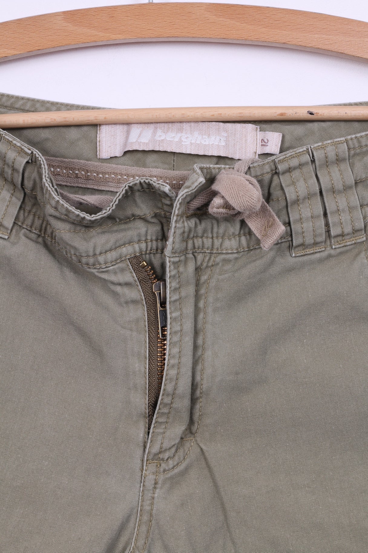 Berghaus Womens 12 L Trousers Khaki Combat Outdoor Hikking Pants - Image 2