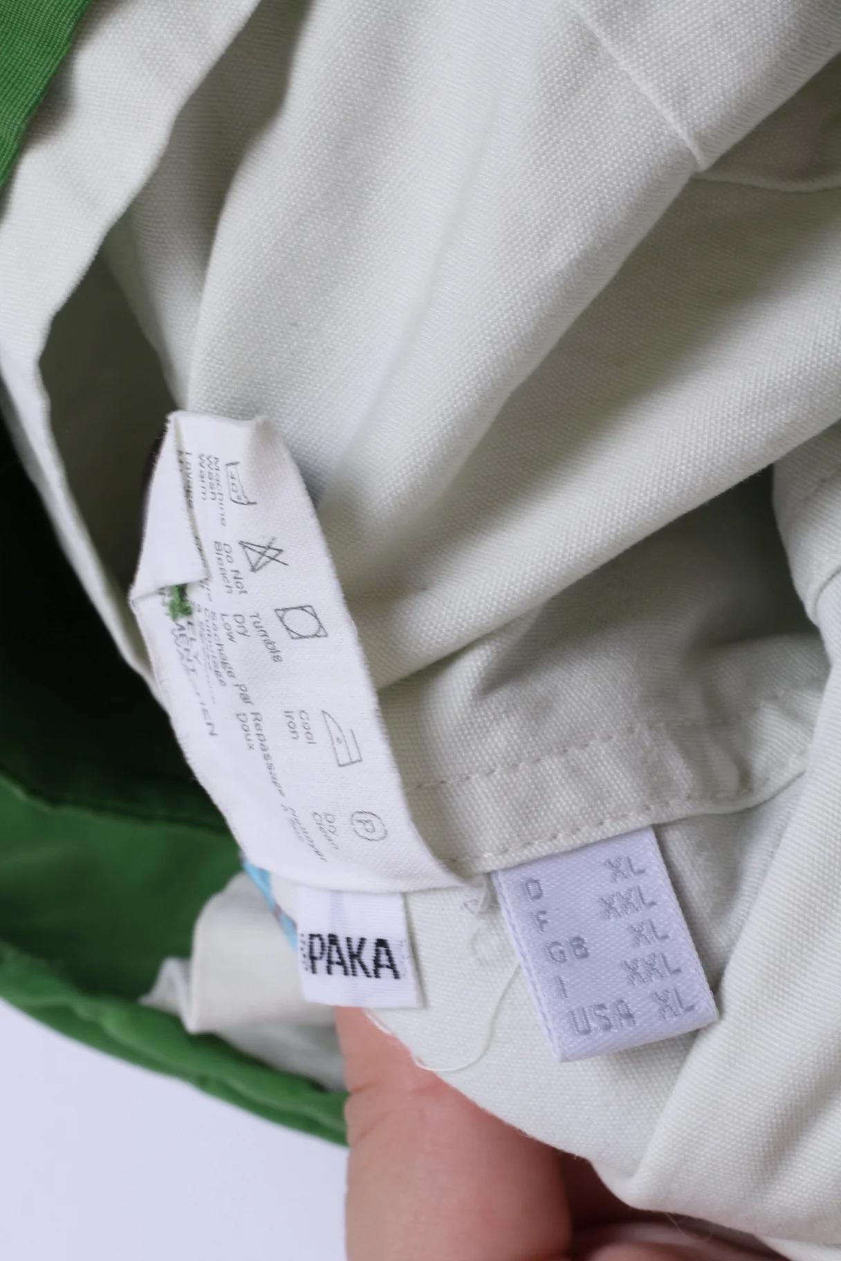 Esprit Womens XL Jacket Green Hooded Nylon Sportswear Top Coat Detailed Buttons - Image 6