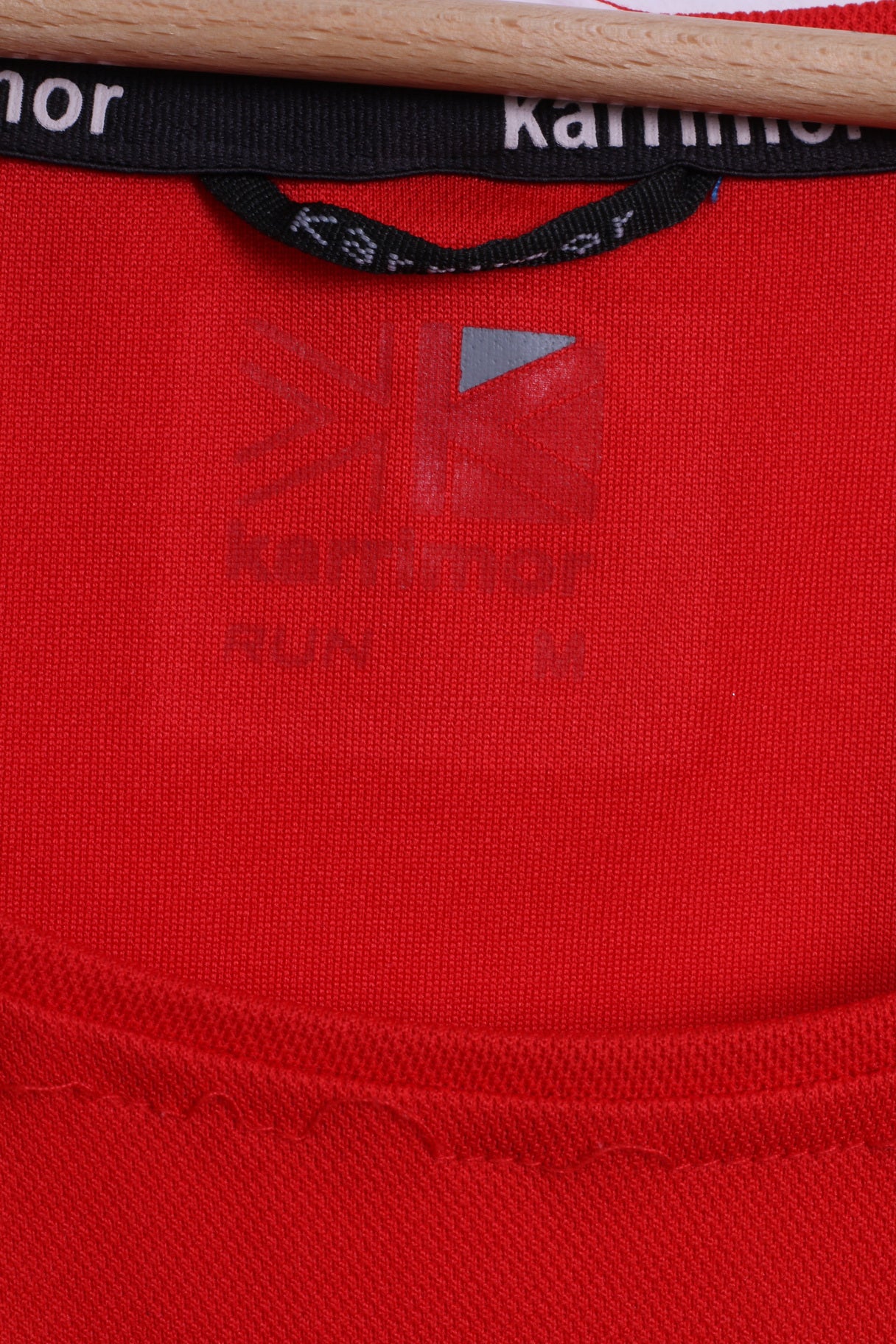 Karrimor Mens M Run Shirt Red Sleeveless Stretch Running Tank Top - Image 4