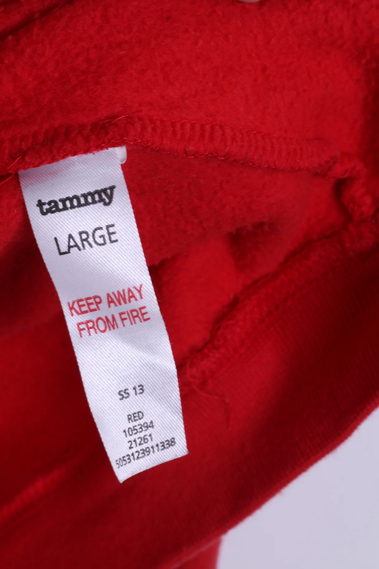 Tammy 1D Womens L Sweatshirt Cotton Red One Direction graphic Hoodie - Image 5