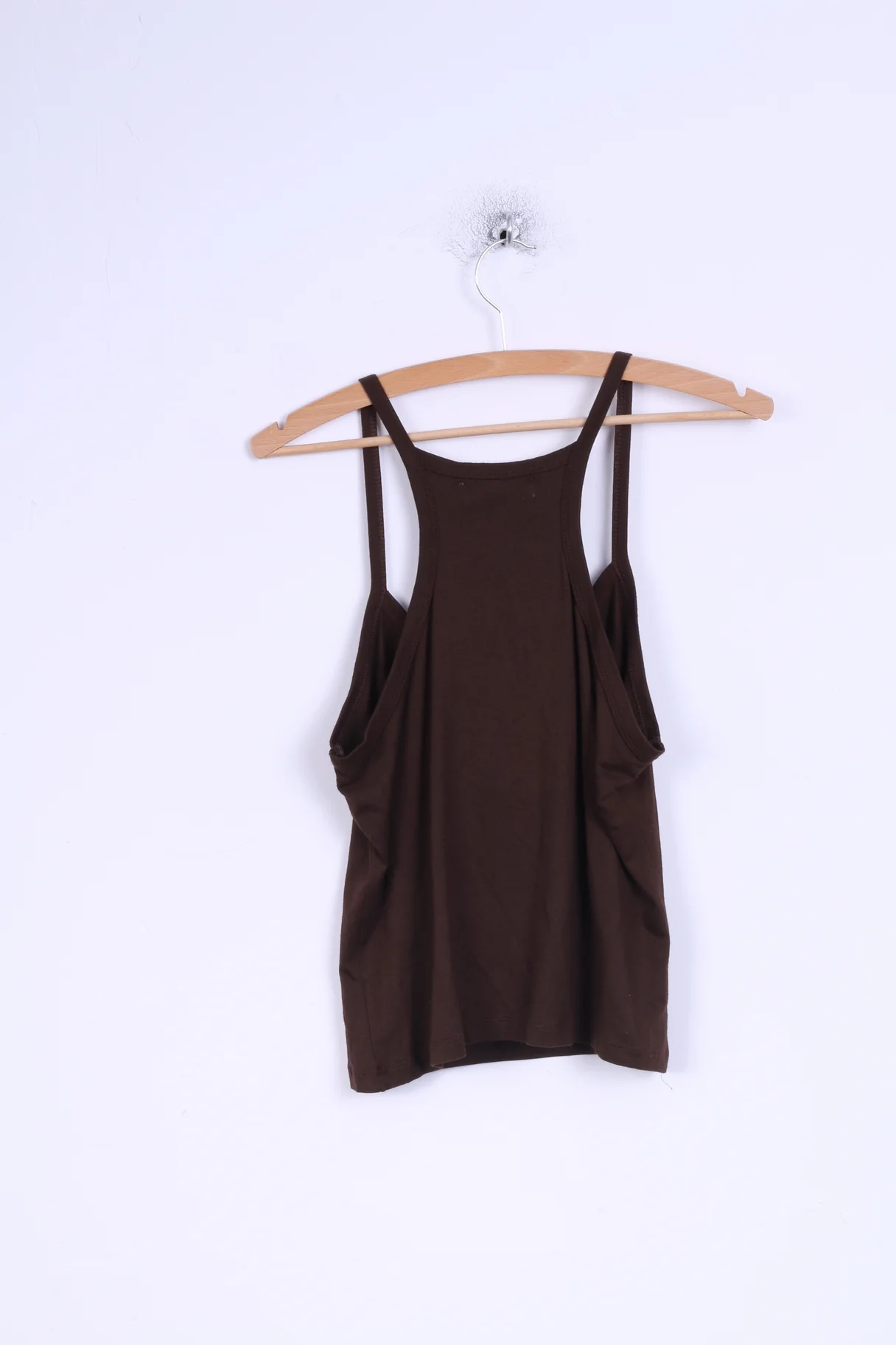 Victoria Beckham Womens XXL Short Tank Top Stretch Brown for Rock & Republic Sleeveless - Image 4