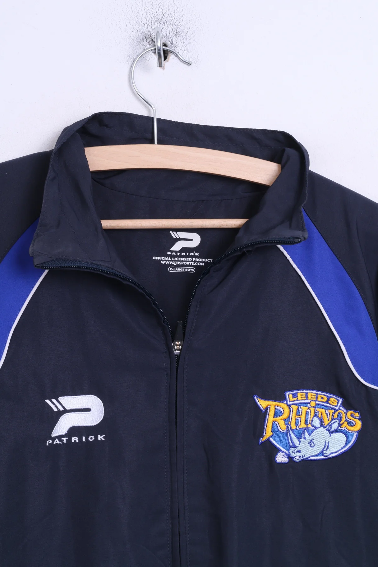 Patrick Leeds Rhinos XL Boys Track Top Jacket Sport Grenade - Image 3