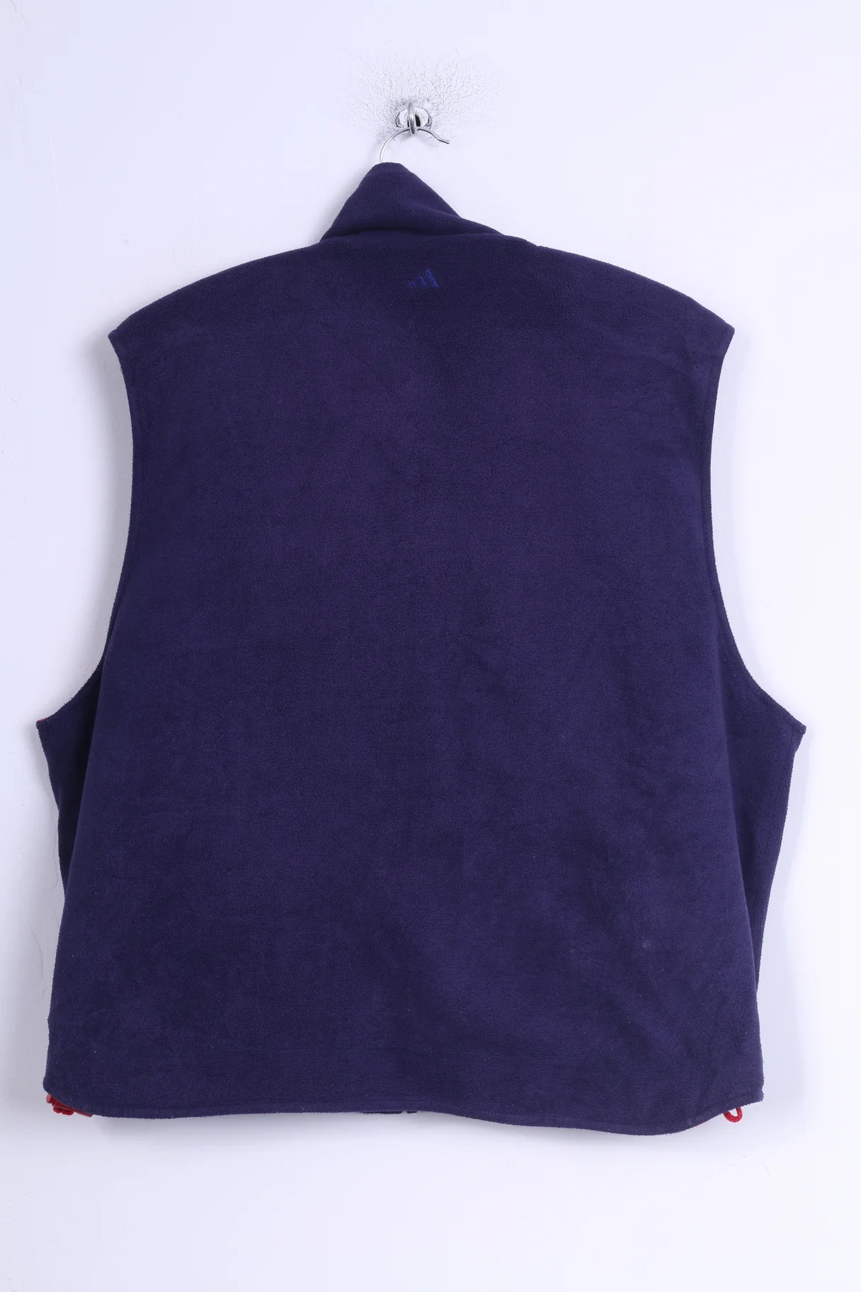 Adidas Golf Mens M Bodywarmer Navy Double Sided Zip Up Vest Sleeveless - Image 13