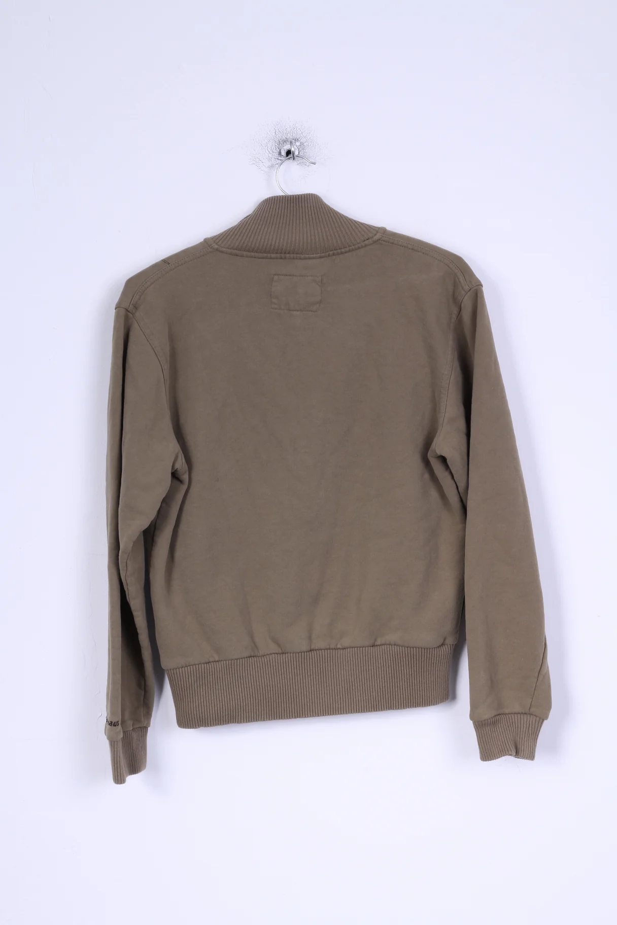 Berghaus Womens 14 M Sweatshirt Green Cotton Zippered Sportswear - Image 6