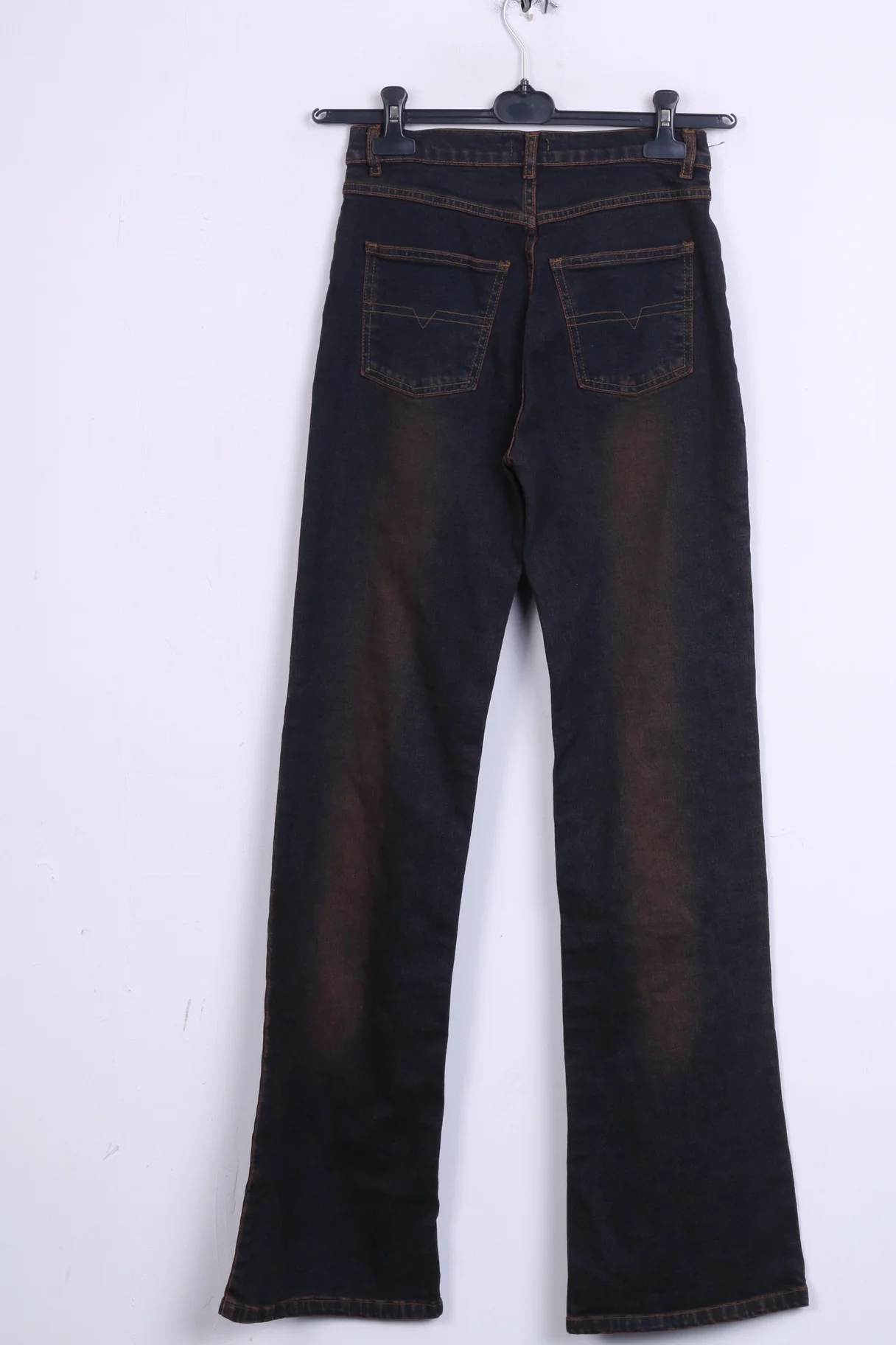 New Dorin Womens 36 Trousers Denim Jeans Long Leg Ornaments - Image 5