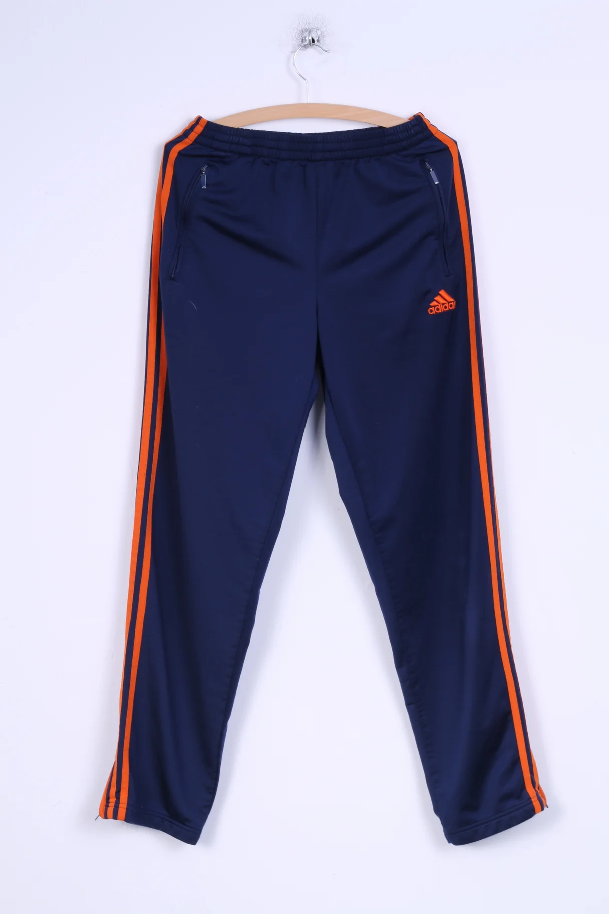 Adidas Boys 16 Age 176 Tracksuit Shiny Blue Vintage '90 Sport Training Set - Image 6