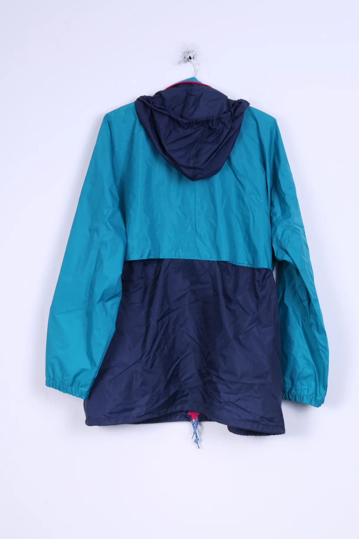 Jeantex Mens L Rain Jacket Sportswear Nylon Waterproof Hodded Top - Image 5