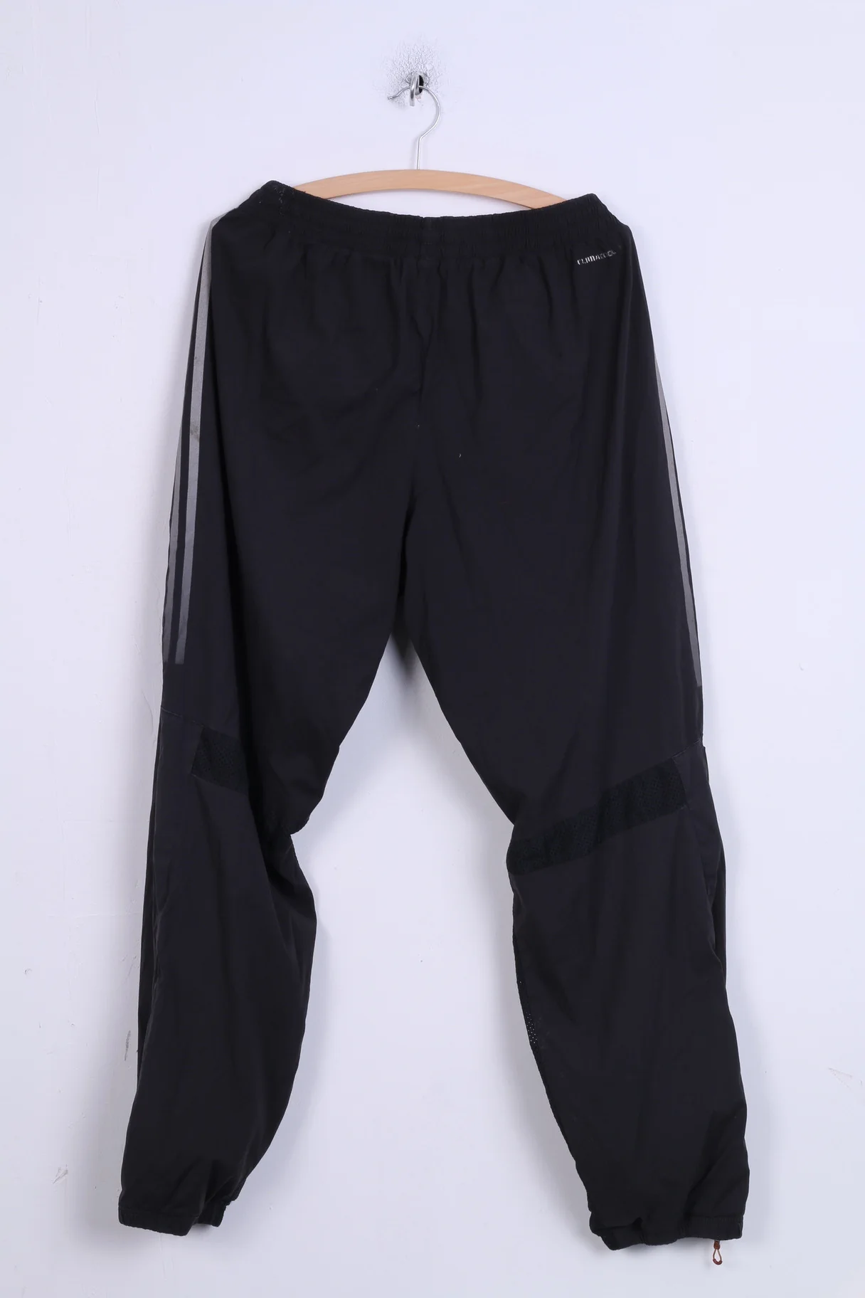 Adidas Mens L Sweatpants Black Trousers training Sport Two Pockets - Image 5