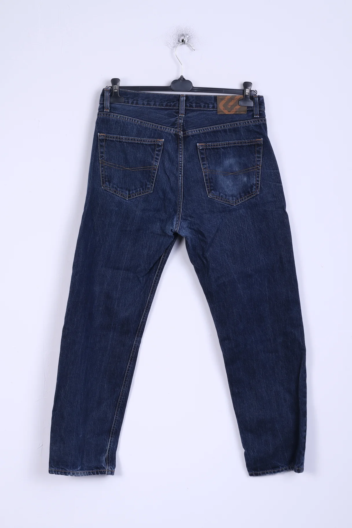 Mc Gordon Mens W34 L30 Jeans Trousers Navy Cotton Classic Fit - Image 5