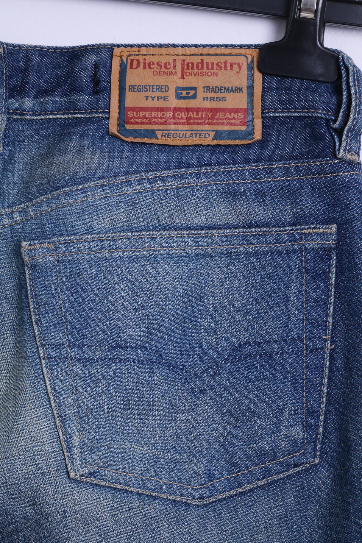 Diesel Industry Womens 26 Jeans Trousers Blue Cotton Regulated Pants Itay - Image 5