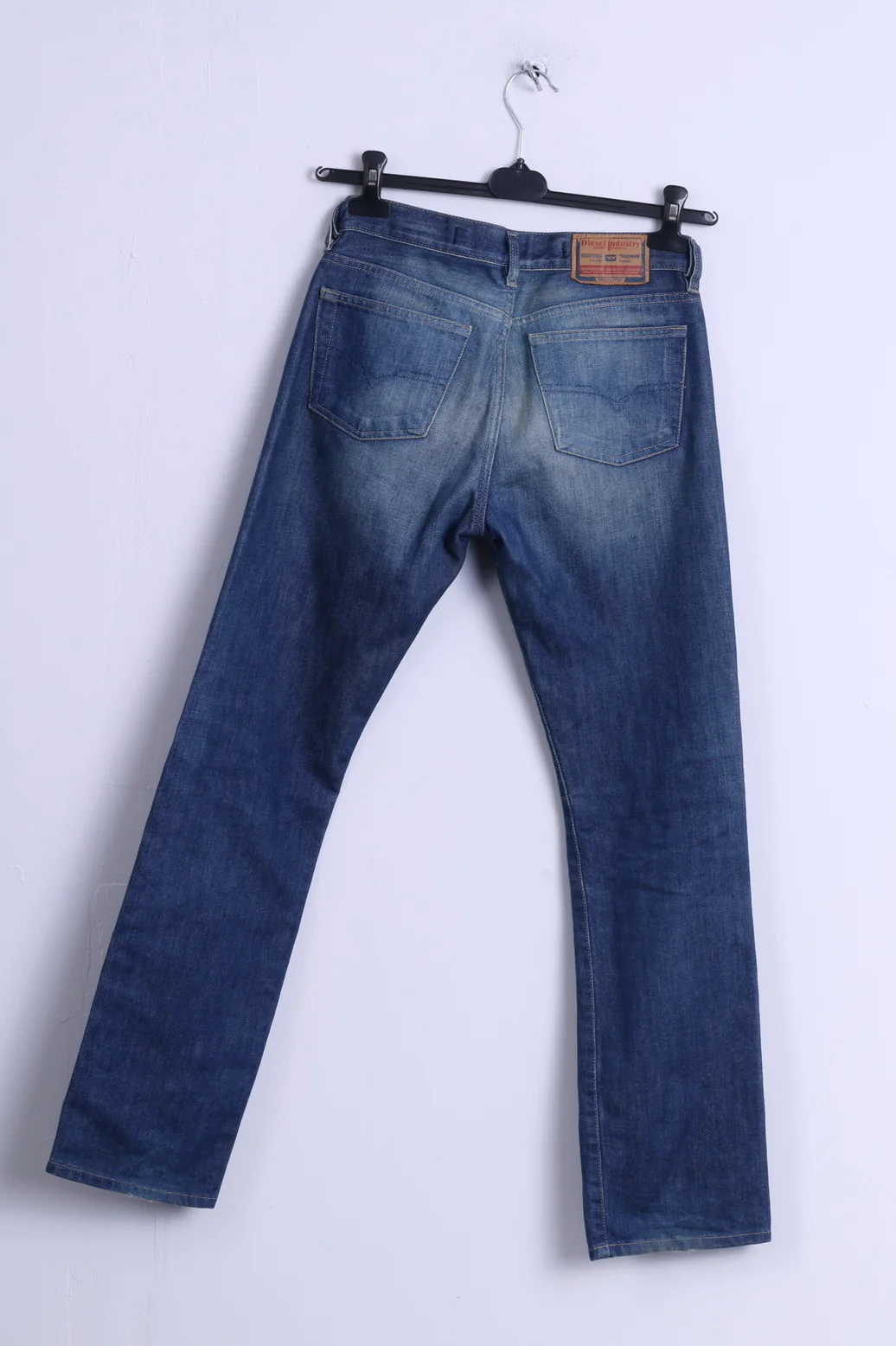 Diesel Industry Womens 26 Jeans Trousers Blue Cotton Regulated Pants Itay - Image 6