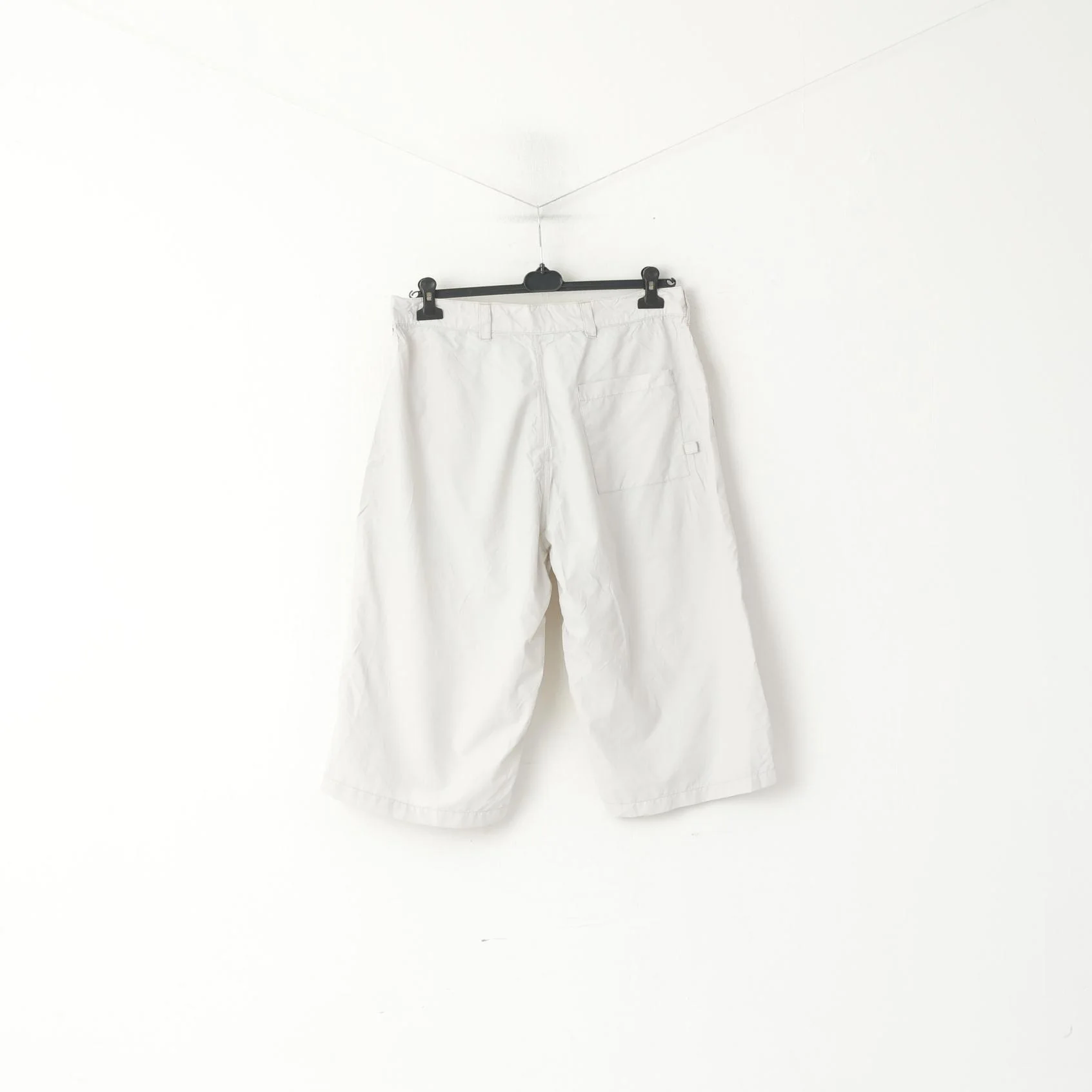 Polo Jeans Ralph Lauren Men 34 Shorts Gray Nylon Waterproof Soft Bermuda - Image 7