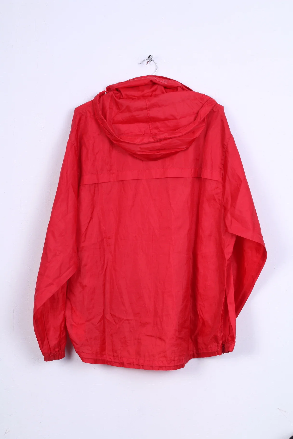 JOMA Womens M Jacket Red Hooded Top Full Zip Stand Up Collar - Image 6