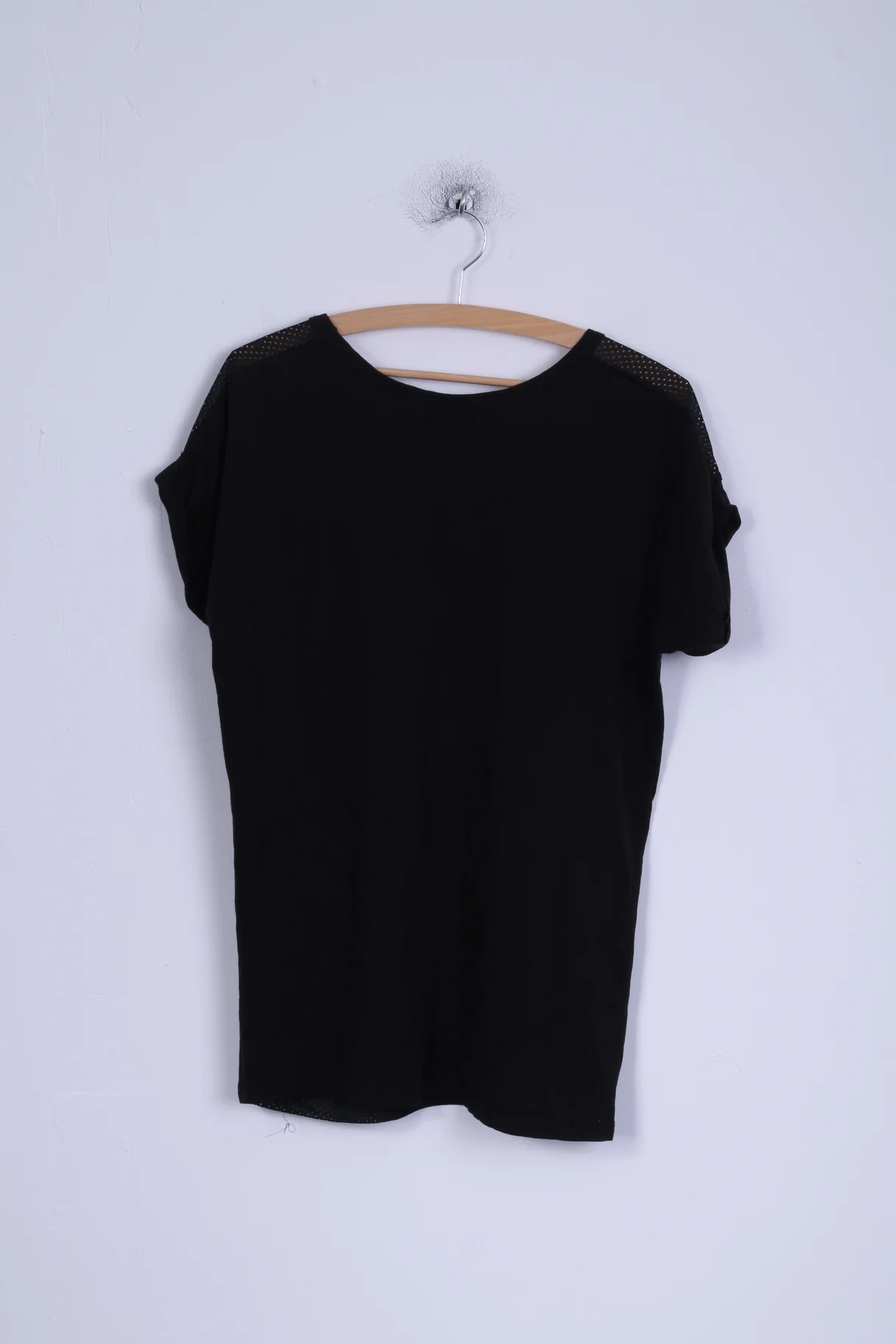 Zion Rootswear Atmosphere Womens 10 M Shirt Black Bob Marley Mesh V Neck - Image 5