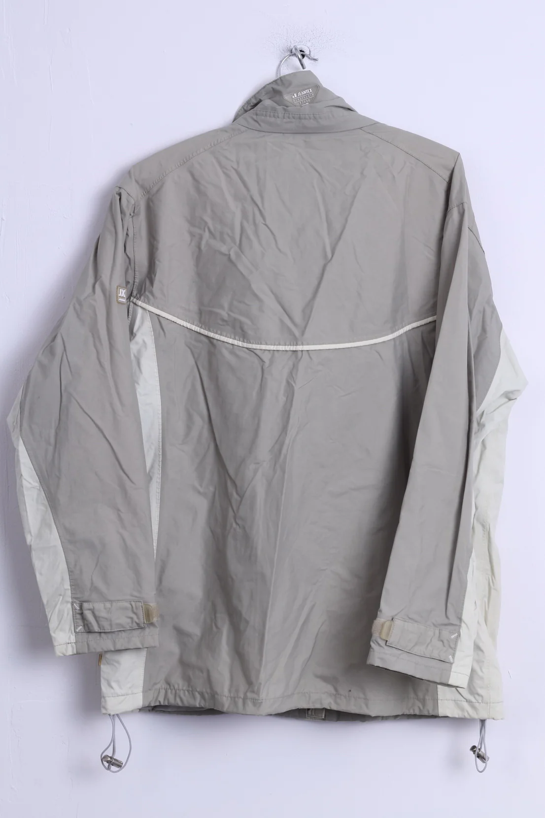 Jeantex Womens 40 M Jacket Beige Nylon Waterproof T 3000 Breathable Outdoor - Image 7