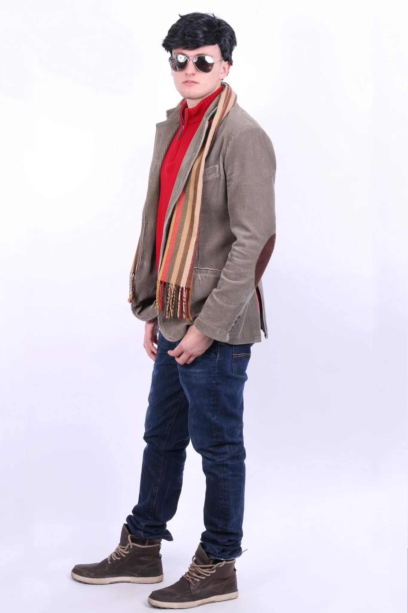 Cottonfield Active Wear Mens 48 S/M Corduroy Blazer Brown Cotton Jacket - Image 3