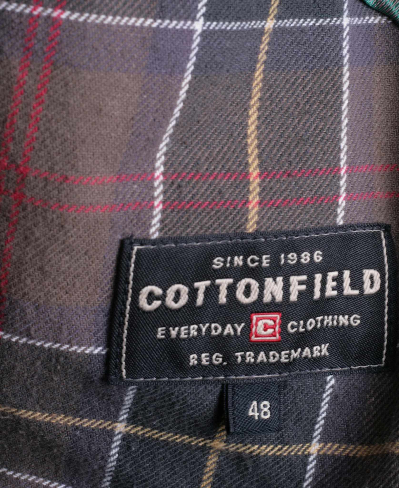 Cottonfield Active Wear Mens 48 S/M Corduroy Blazer Brown Cotton Jacket - Image 5
