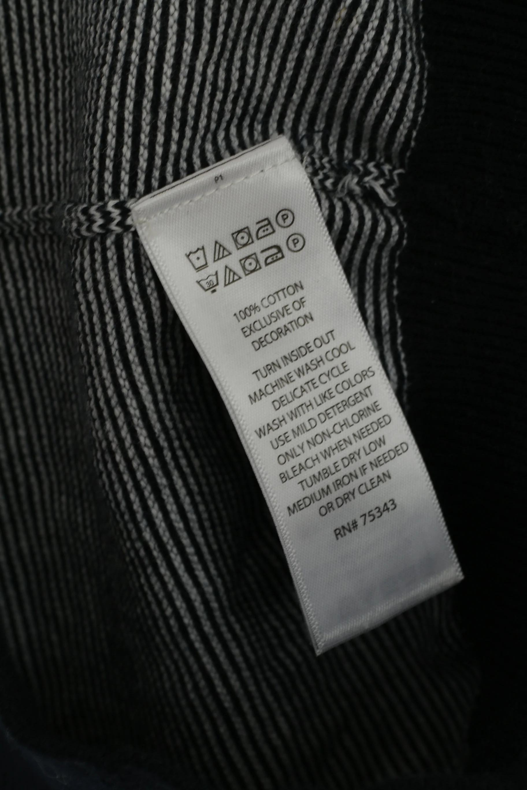 Daniel Bishop Men XL Sweater Navy Striped Heritage Collection Zip Up Cardigan - Image 6