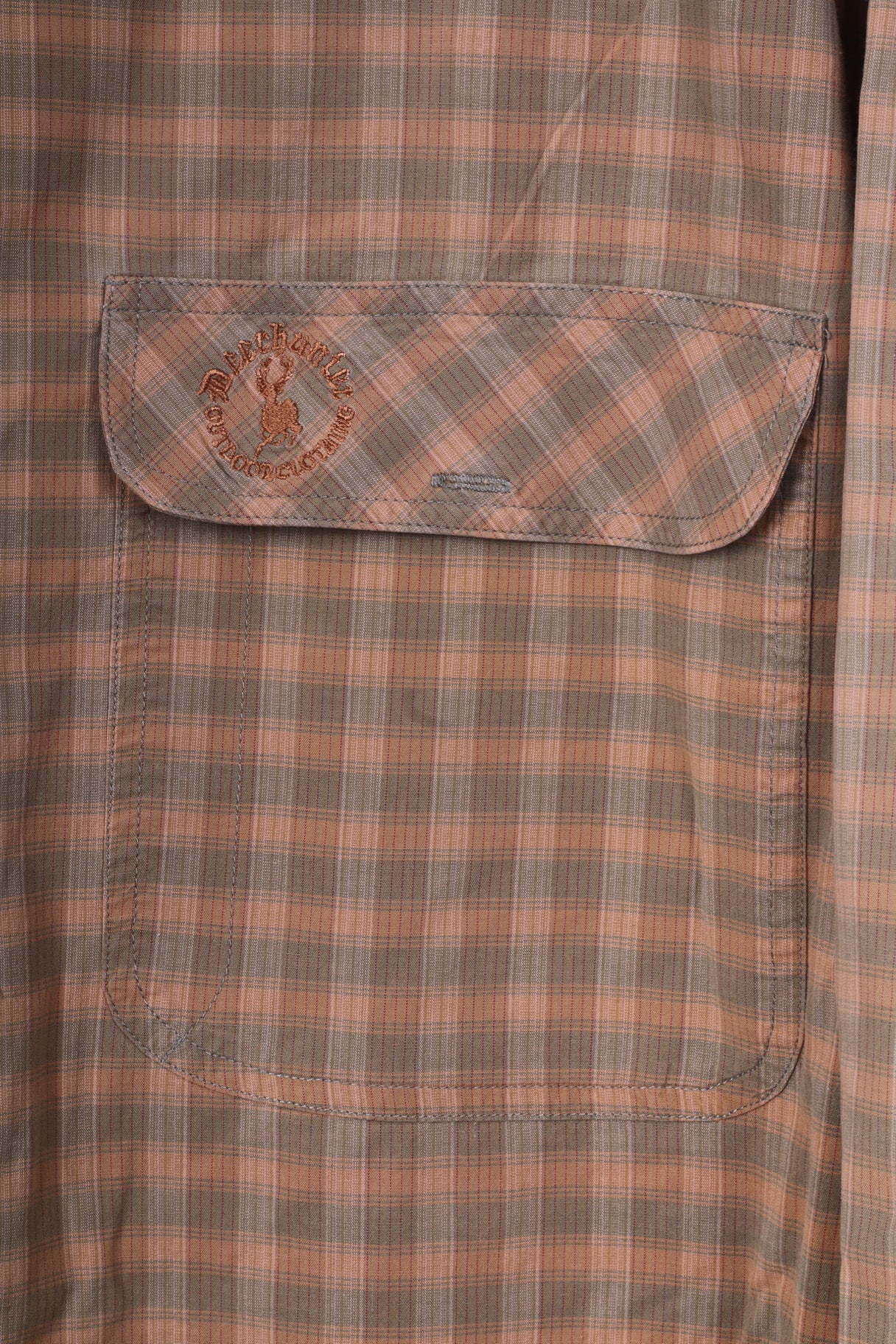 Deer Hunter Mens 39/40 XL Casual Shirt Check Button Down Collar Long Sleeve - Image 3