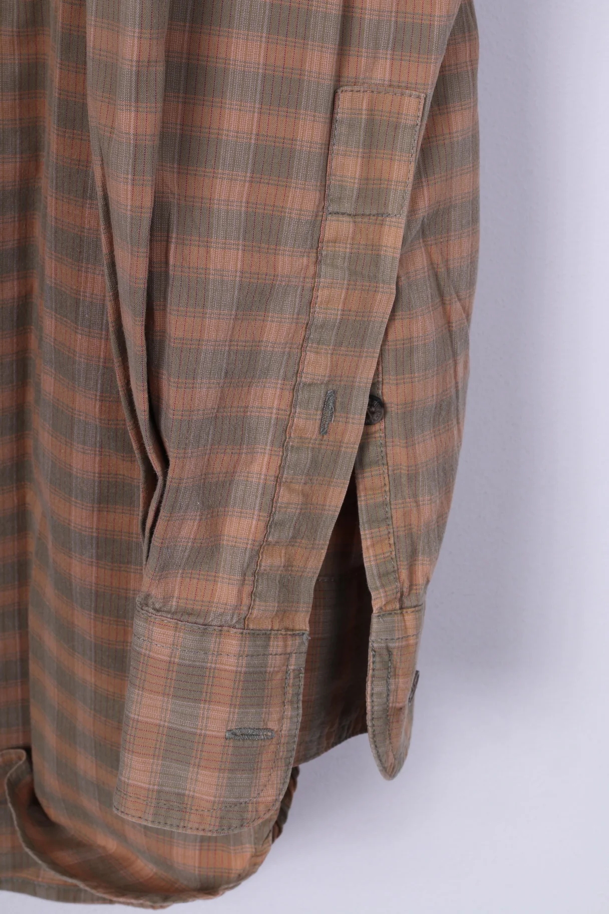 Deer Hunter Mens 39/40 XL Casual Shirt Check Button Down Collar Long Sleeve - Image 4
