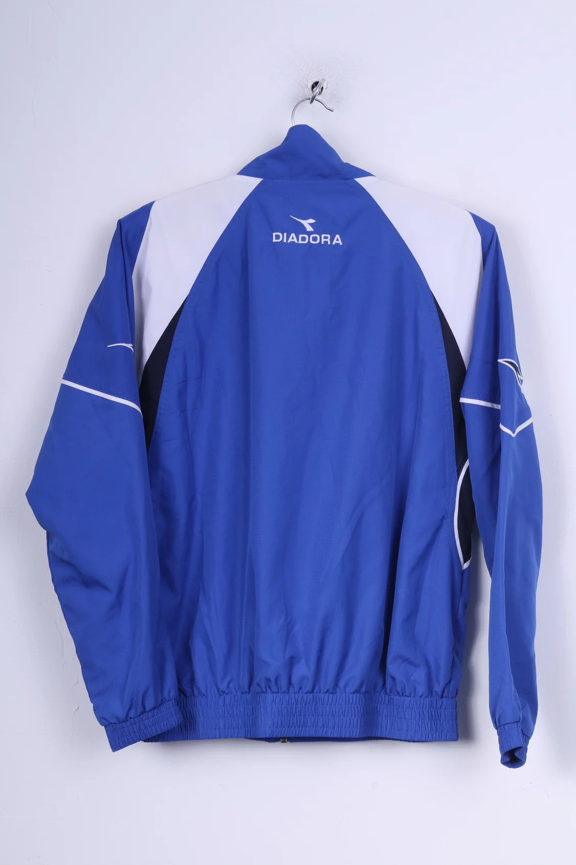 Diadora Boys 170 Jacket Blue Full Zipper Sport Training Lightweight - Image 7