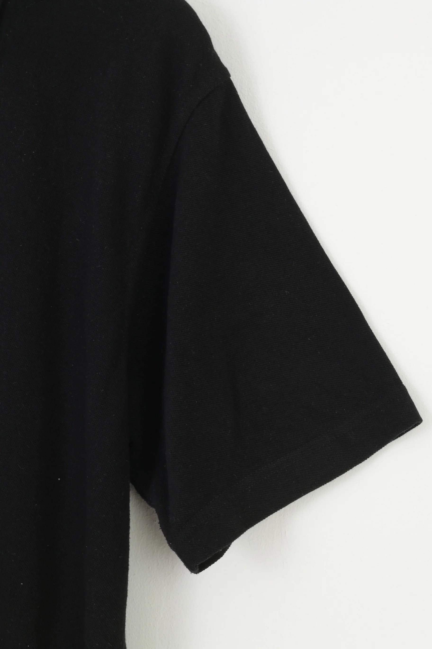 Dickies Men 2XL Polo Shirt Black Short Sleeve Collar Sport Top - Image 3